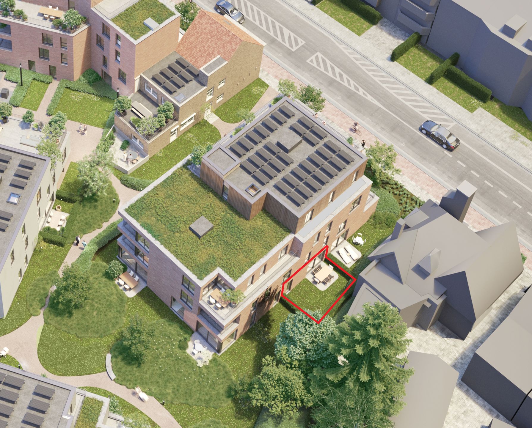 Gelijkvloers appartement met tuin. 6% BTW mogelijk!  foto 3