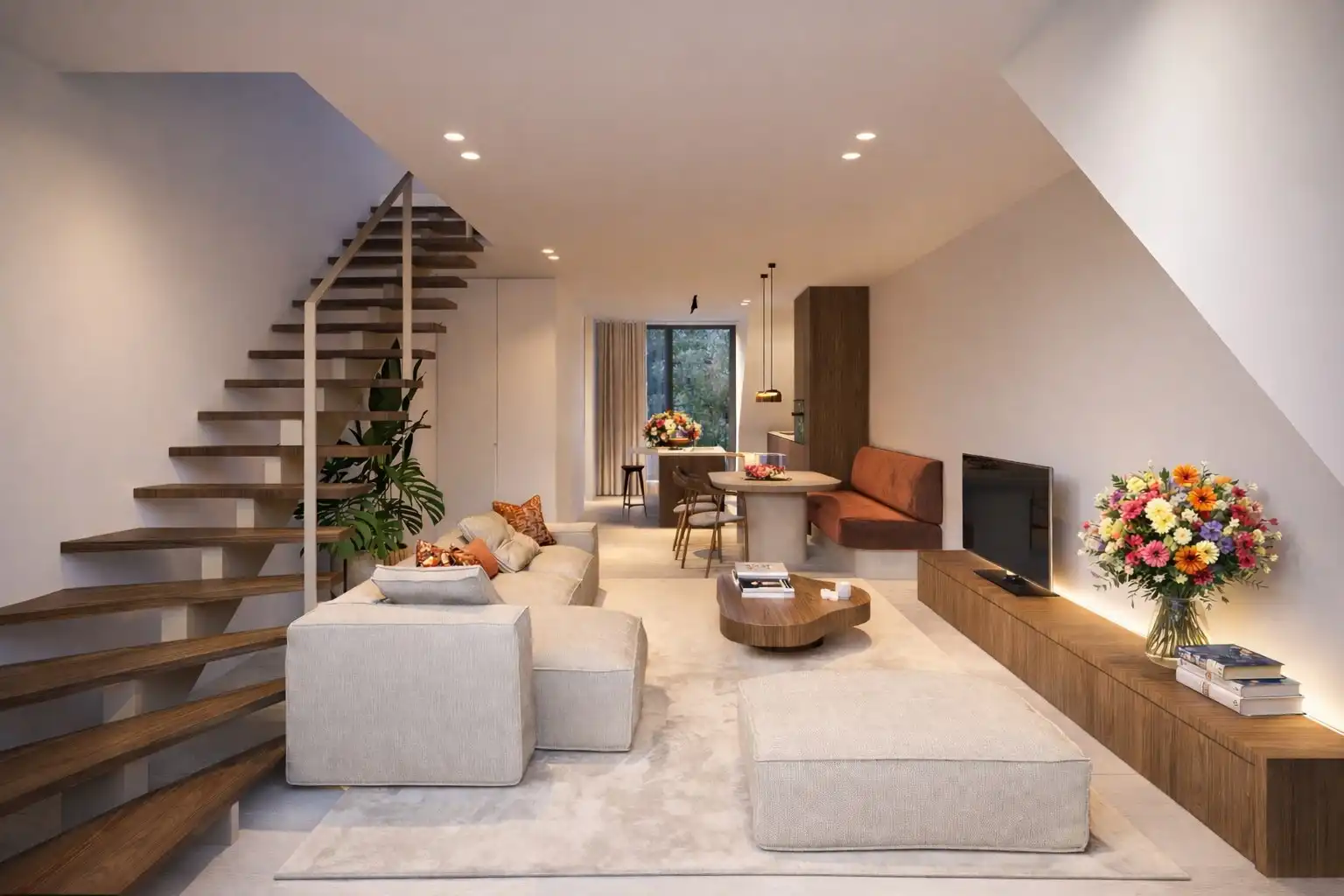 Dakappartement met 2 slaapkamers in de residentie Stan te Heist-aan-Zee foto {{pictureIndex}}