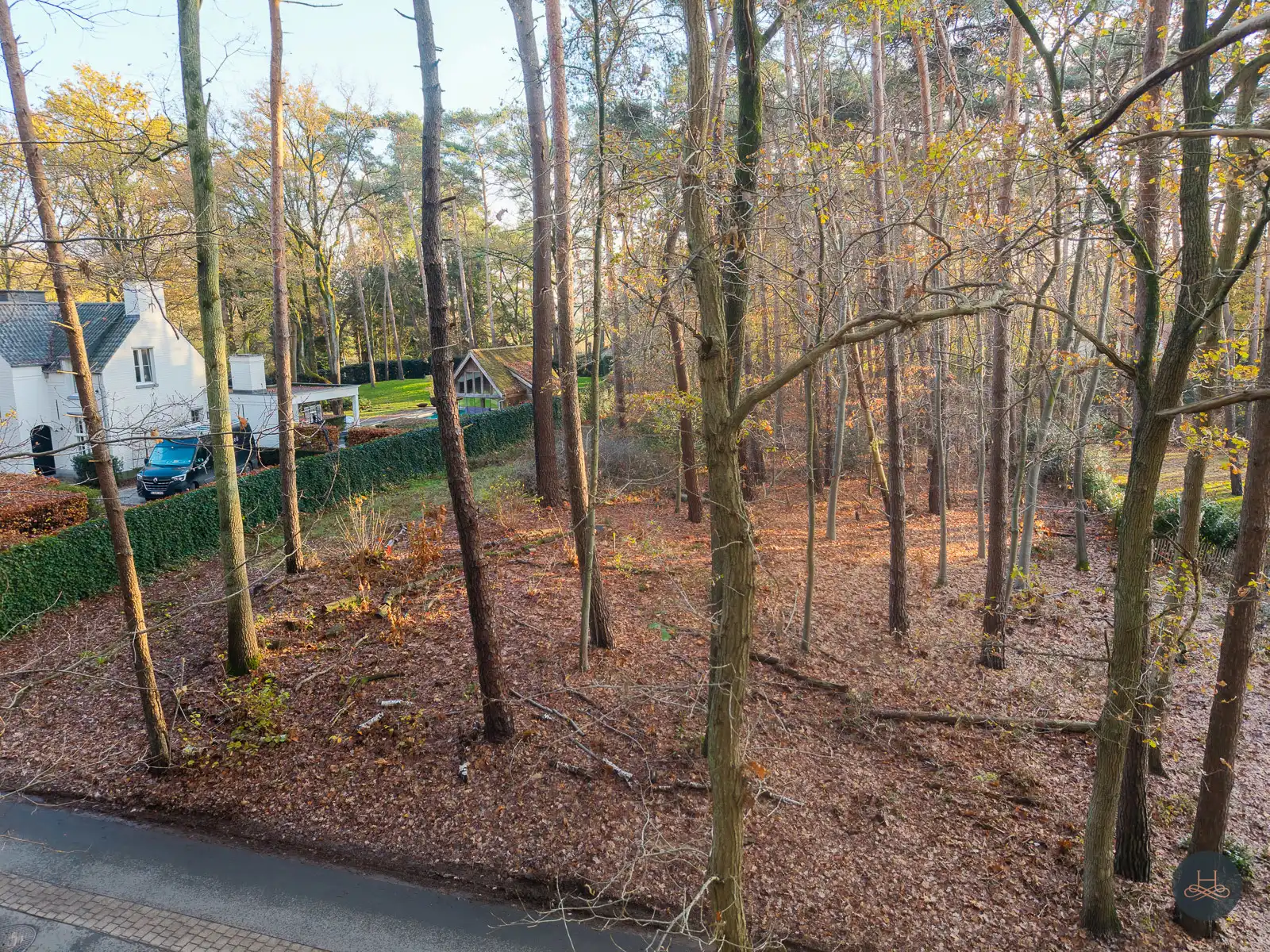 Villagrond in het groen met zuid-westelijke oriëntatie foto 3