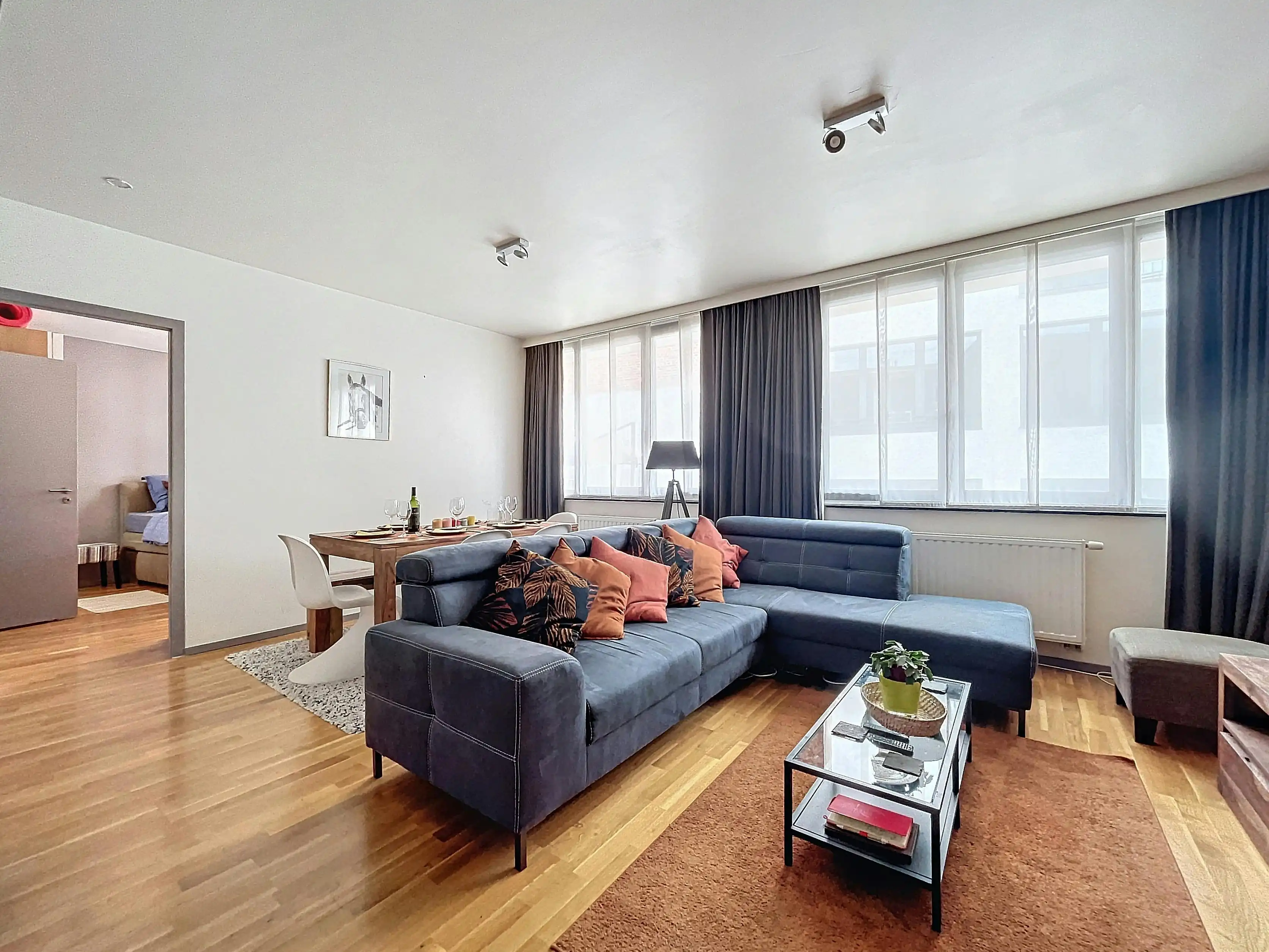 Appartement met terras te Brussel centrum Rouppe en Zavel foto 3