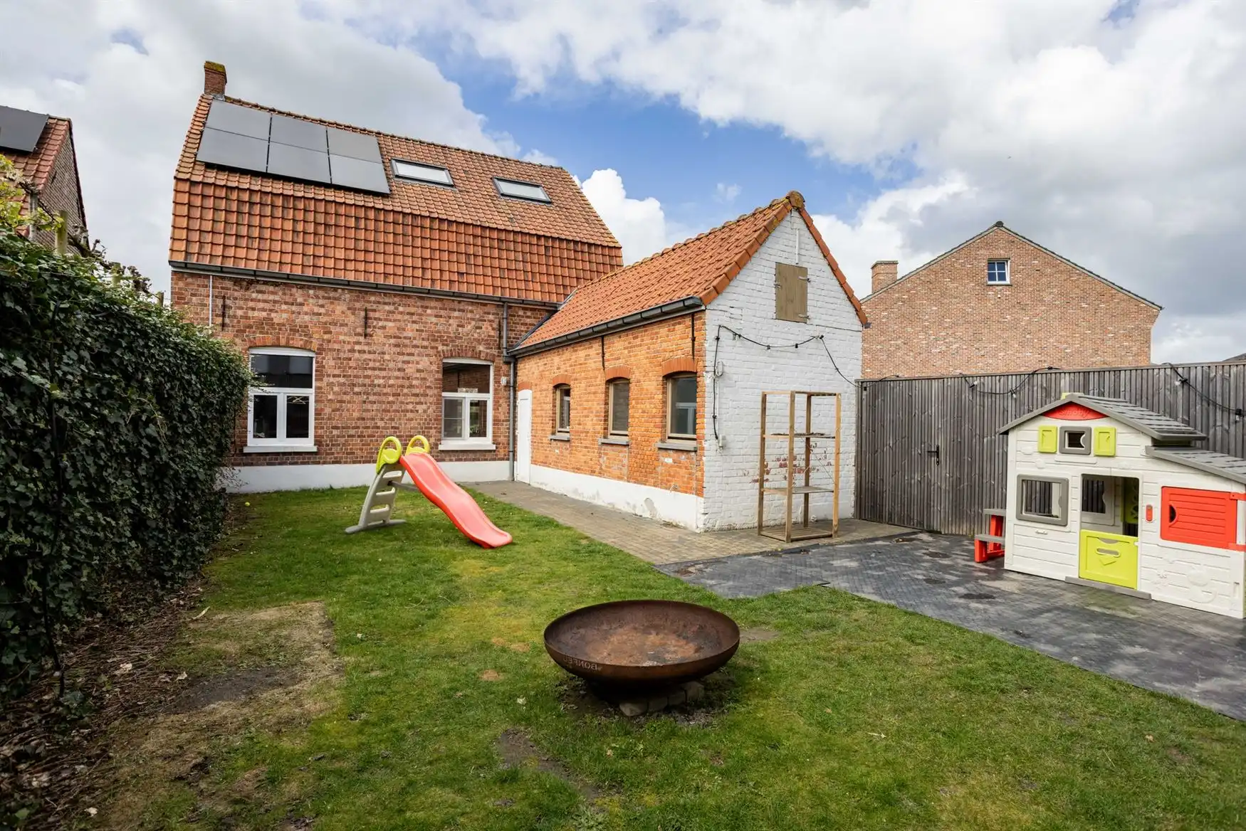 Karaktervolle open bebouwing met tuin in Hansbeke foto 16