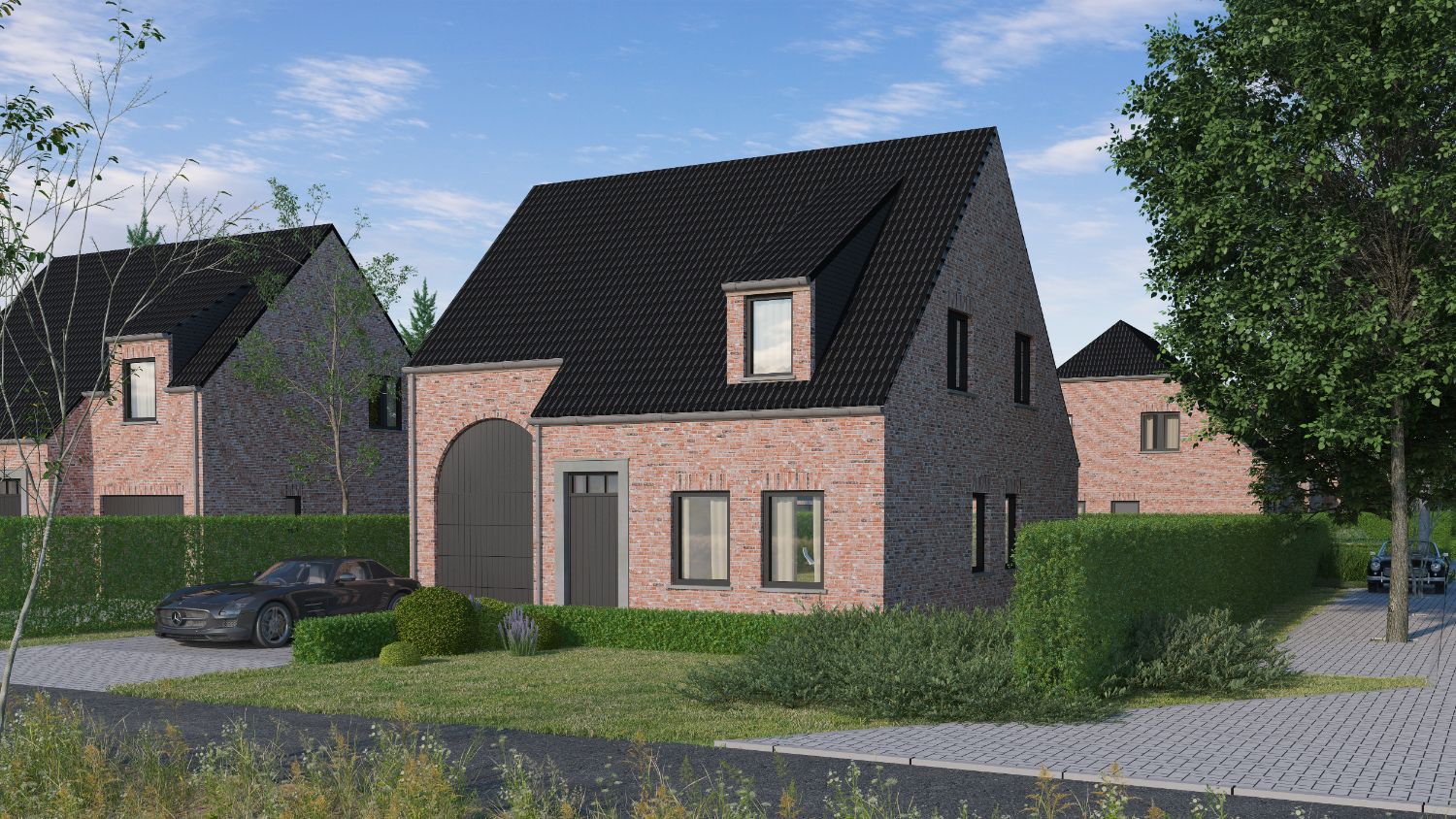 7 landelijke alleenstaande nieuwbouwwoningen in een groene omgeving met prachtig uitzicht! foto 9