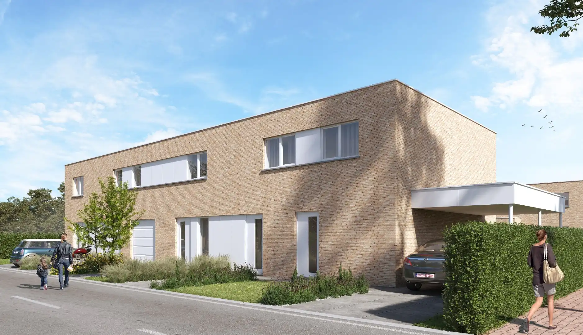 Nieuwbouwwoning met 3 slaapkamers en garage te koop in Langemark-Poelkapelle foto 3