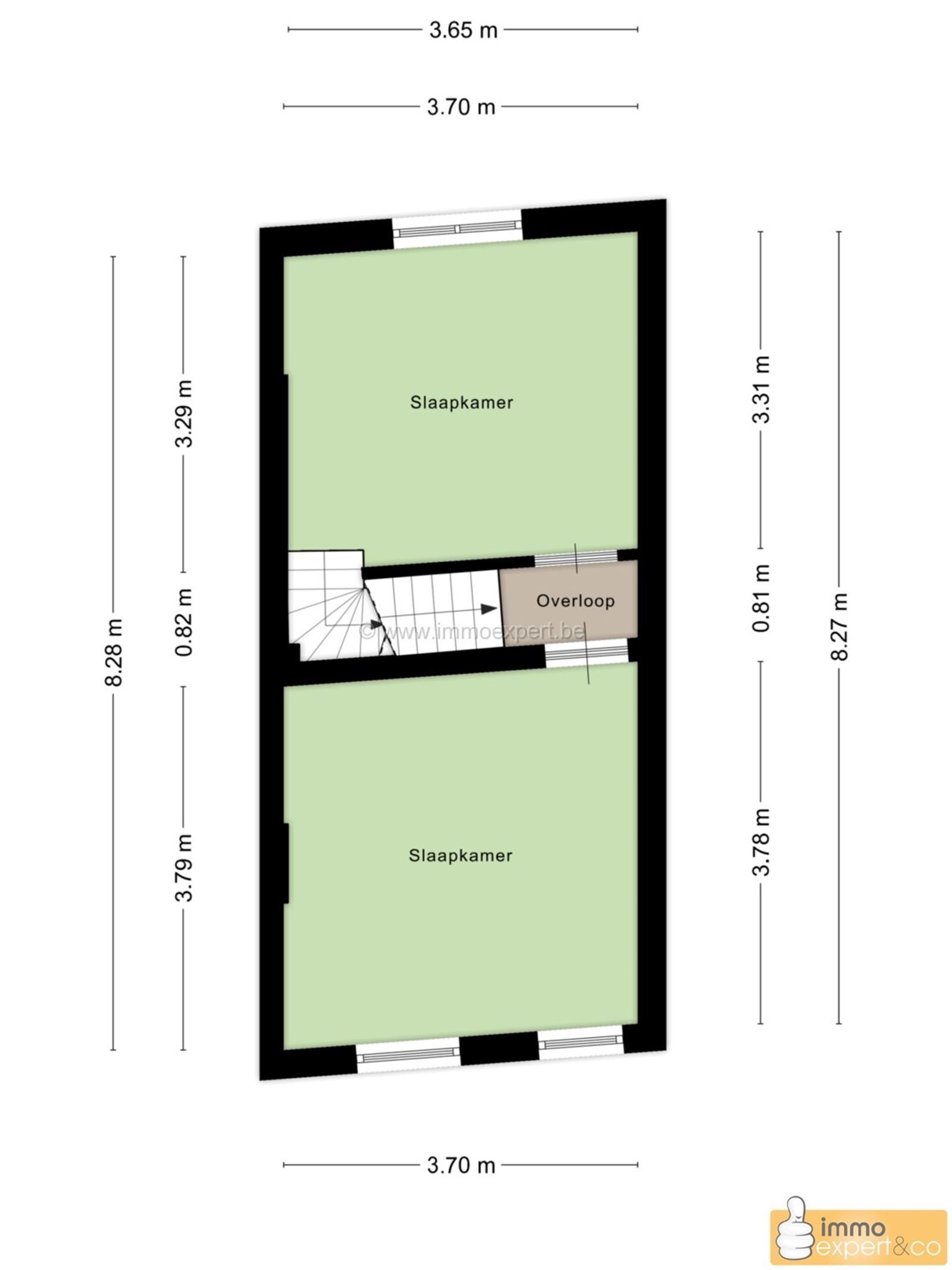 NINOVE: Woning in het centrum met 4 slpks, tuin en garage foto 25