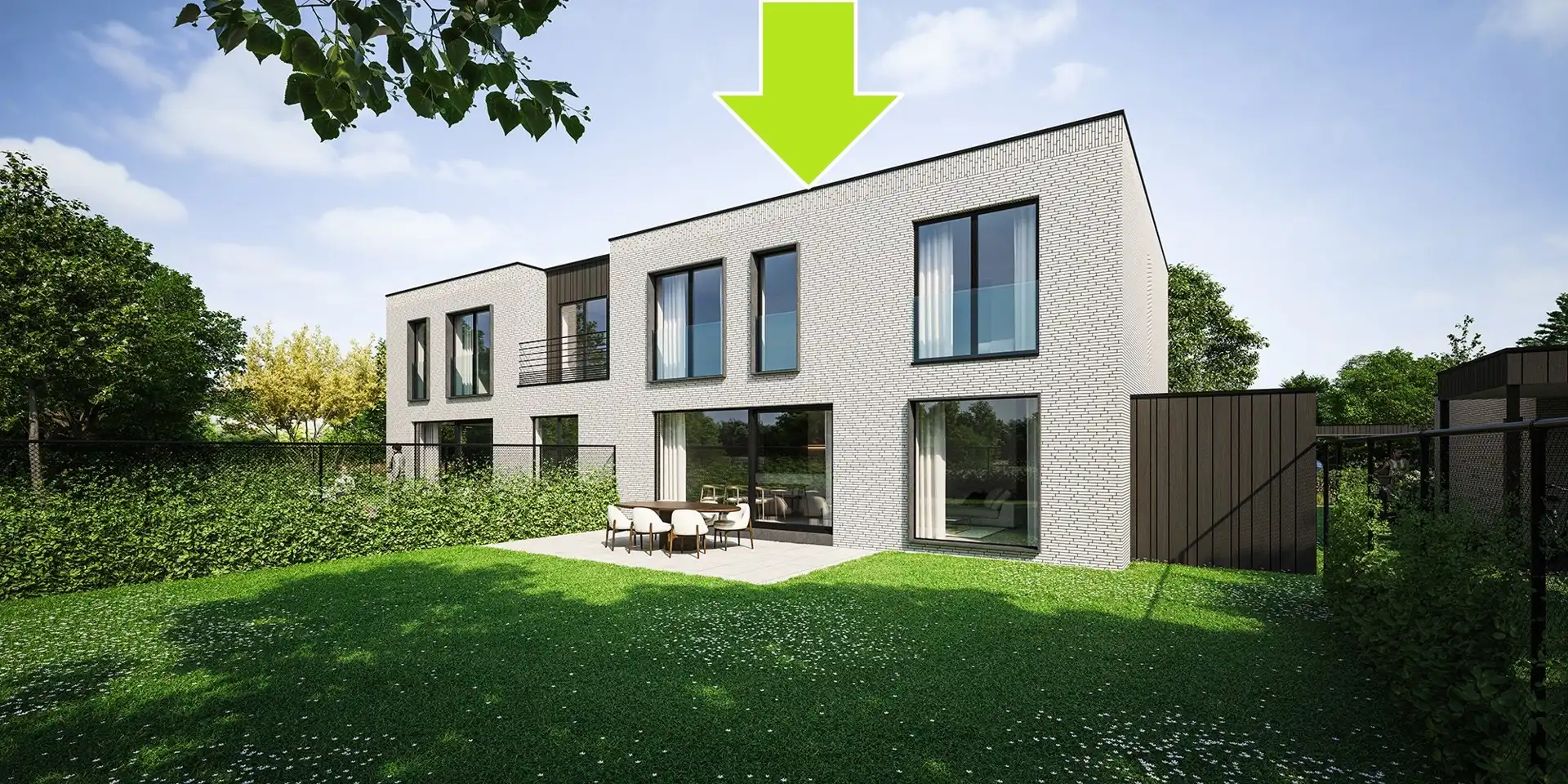 Nieuwbouwwoning op afgesloten domein foto 3