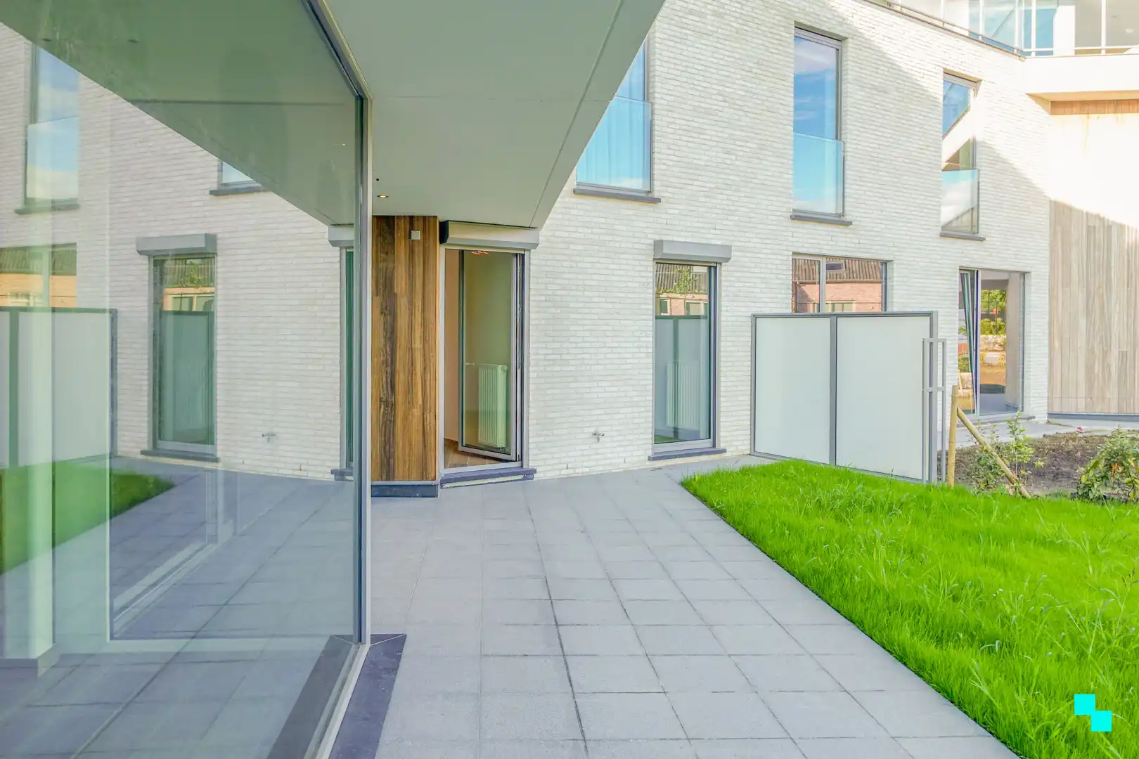 Tweeslaapkamer appartement op het gelijkvloers in het hart van Merelbeke foto 22