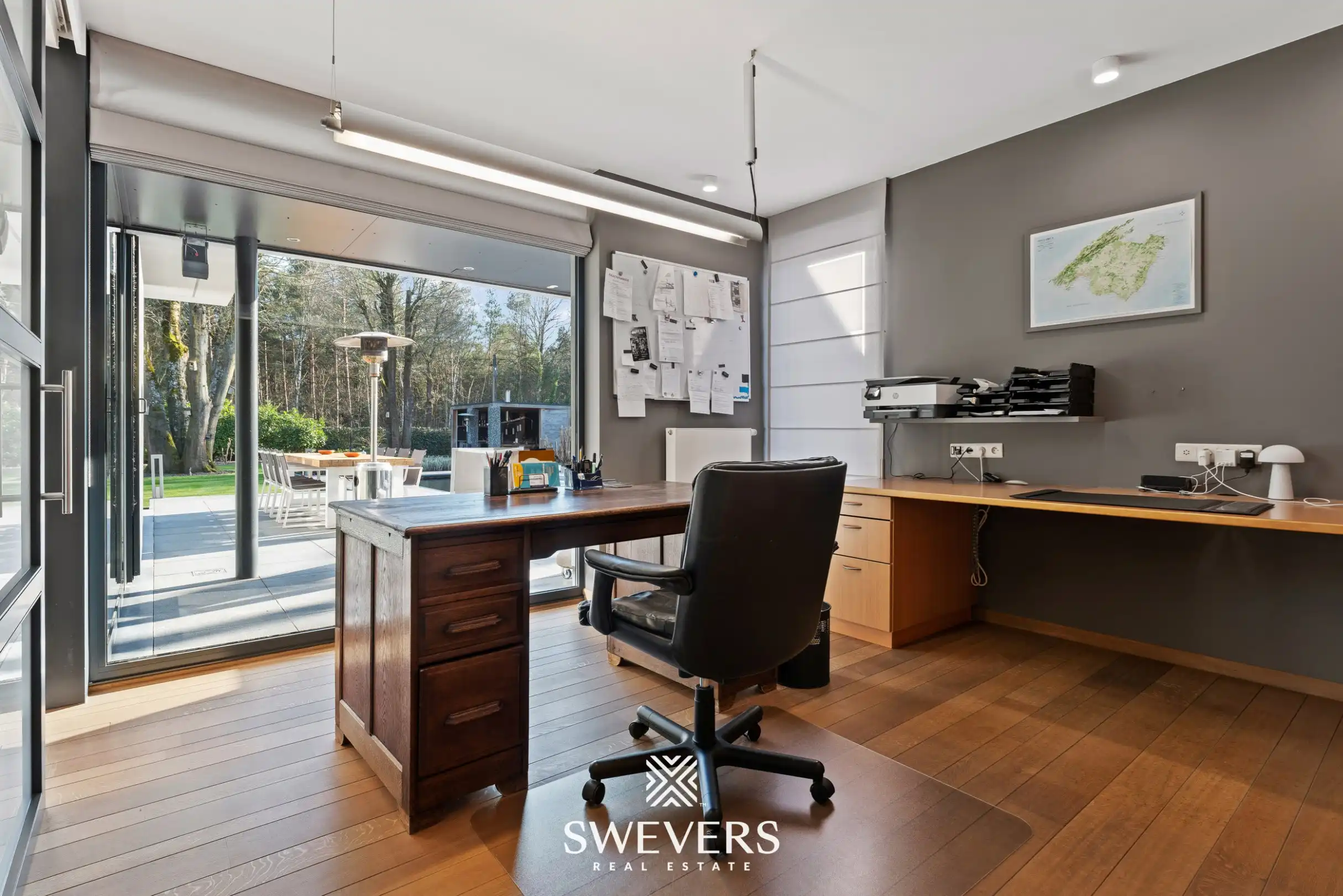 Exclusieve instapklare villa ( EPC B ) op uniek perceel ( 16a 91ca ) in de residentiële Bloemenwijk te Bolderberg foto 13