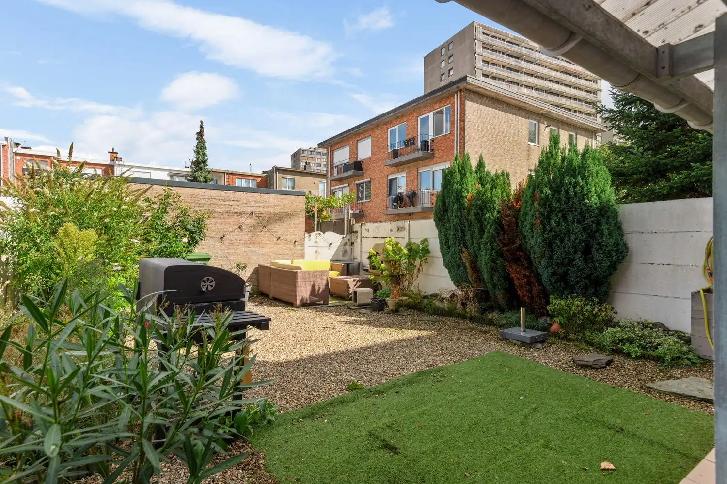 1 slaapkamer gelijkvloers appartement met Tuin foto 11