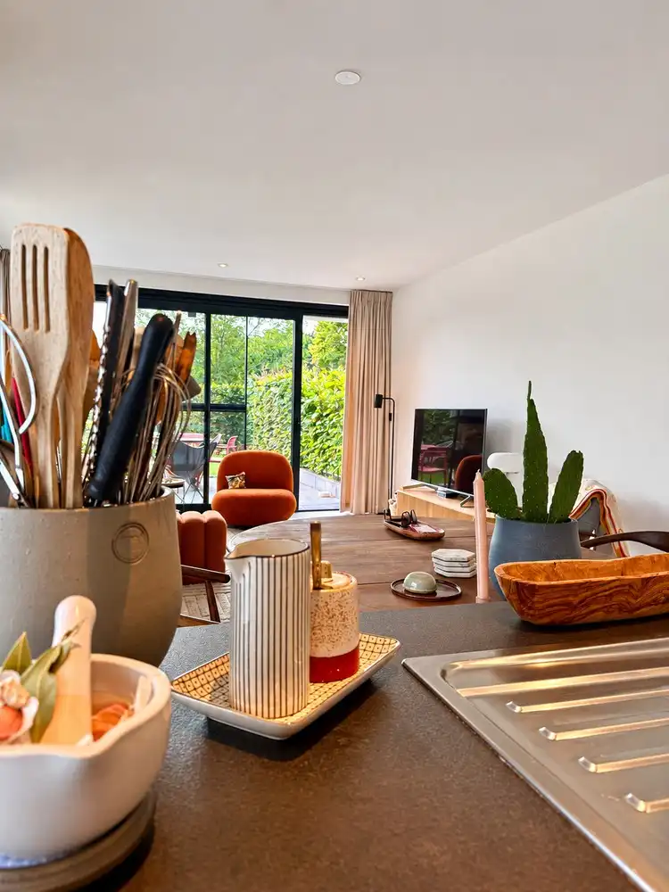 Modern gelijkvloers appartement met drie slaapkamers en gezellig tuintje foto 4