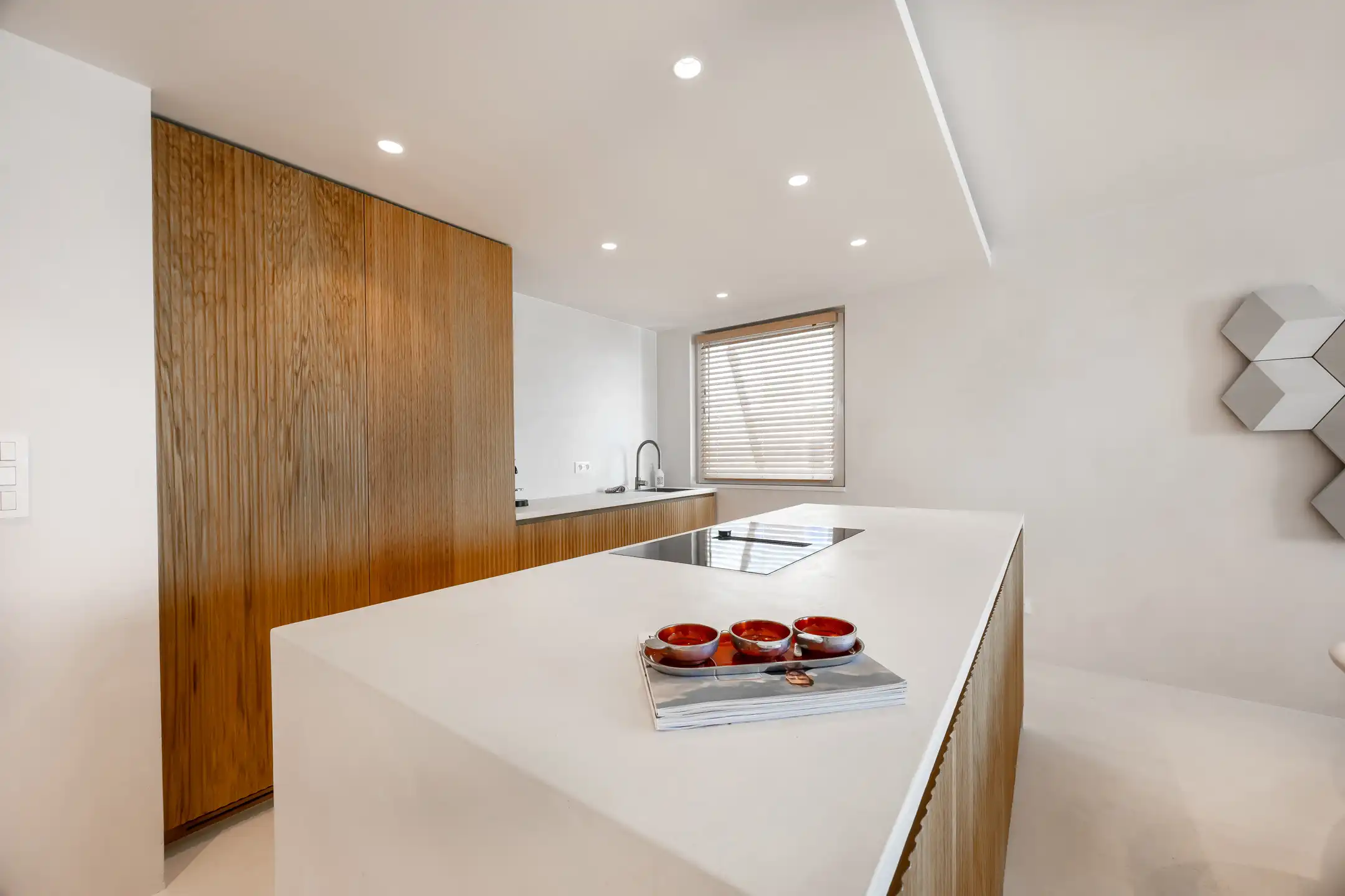 High-end hoekappartement met frontaal zeezicht in Zoute foto 17