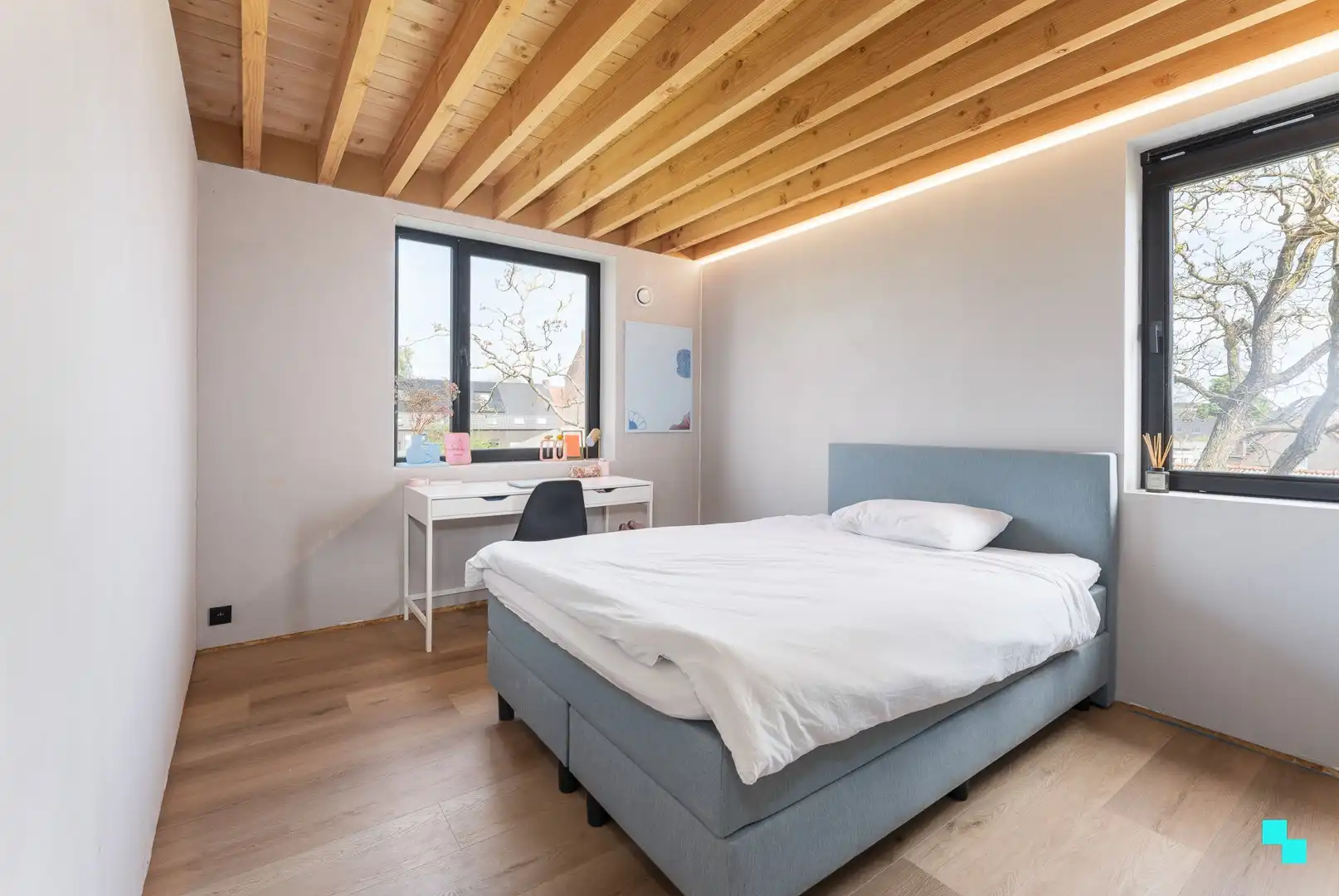 Architecturale (quasi)nieuwbouwwoning op rustige verkaveling te Lendelede foto 22