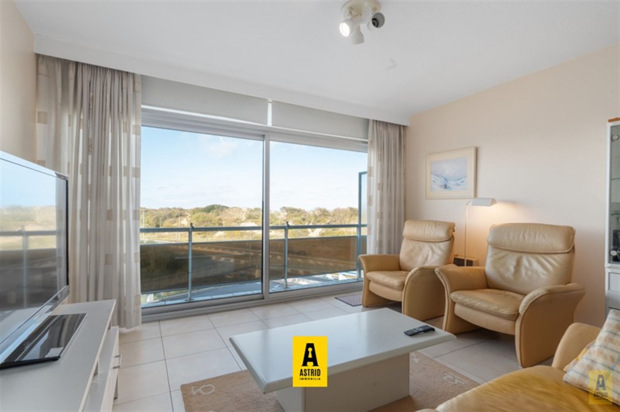 1 slaapkamer – 2 balkon met zeezicht – topligging nabij zee en duinen foto 5