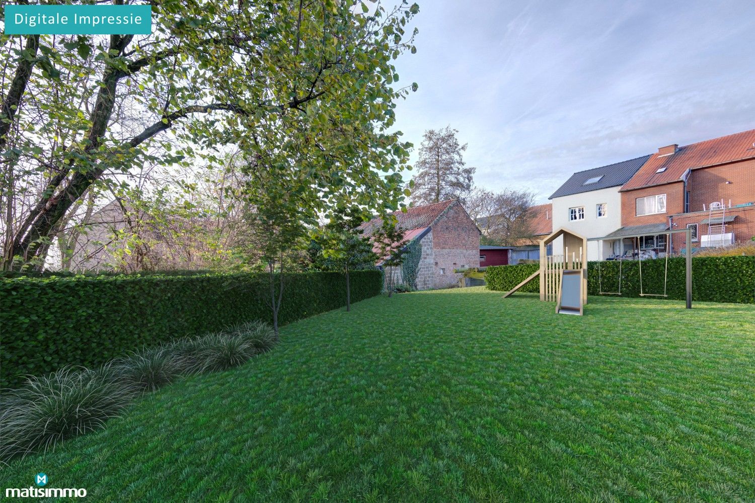 GROTENDEELS GERENOVEERDE GEZINSWONING MET ZUIDGERICHTE TUIN IN MILLEN foto 28