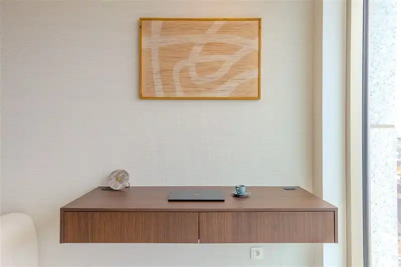 Exclusief gemeubeld 1- slaapkamerappartement in Antwerp Tower foto 10