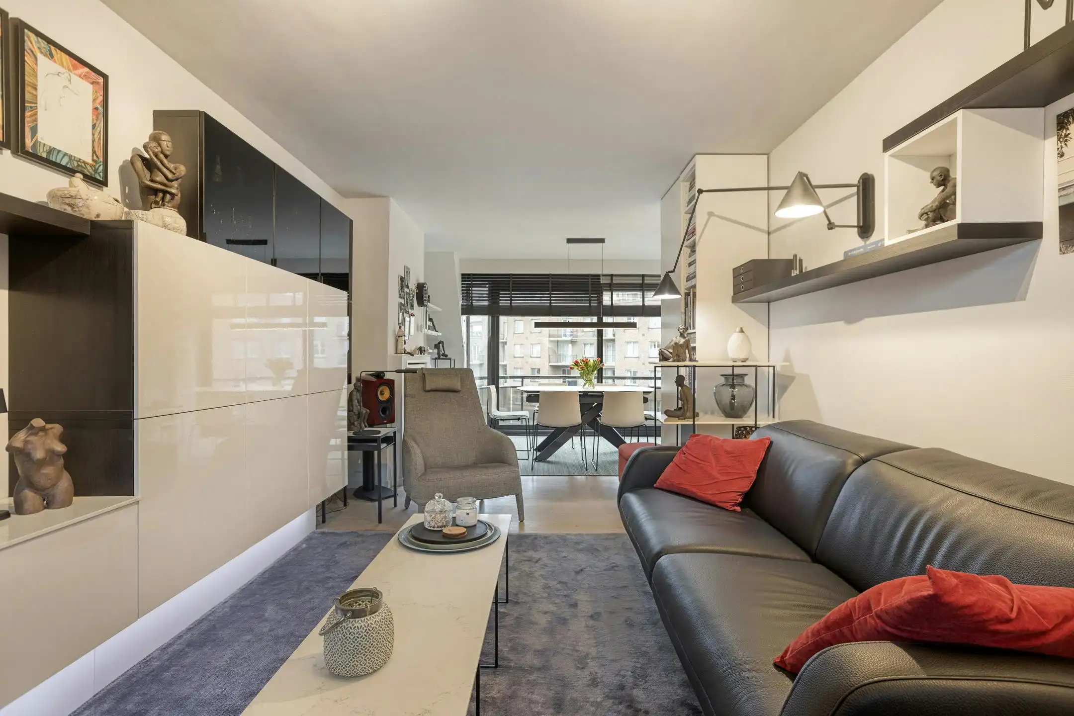 Gemeubeld duplex appartement (118m²) in Koksijde-Bad foto 2