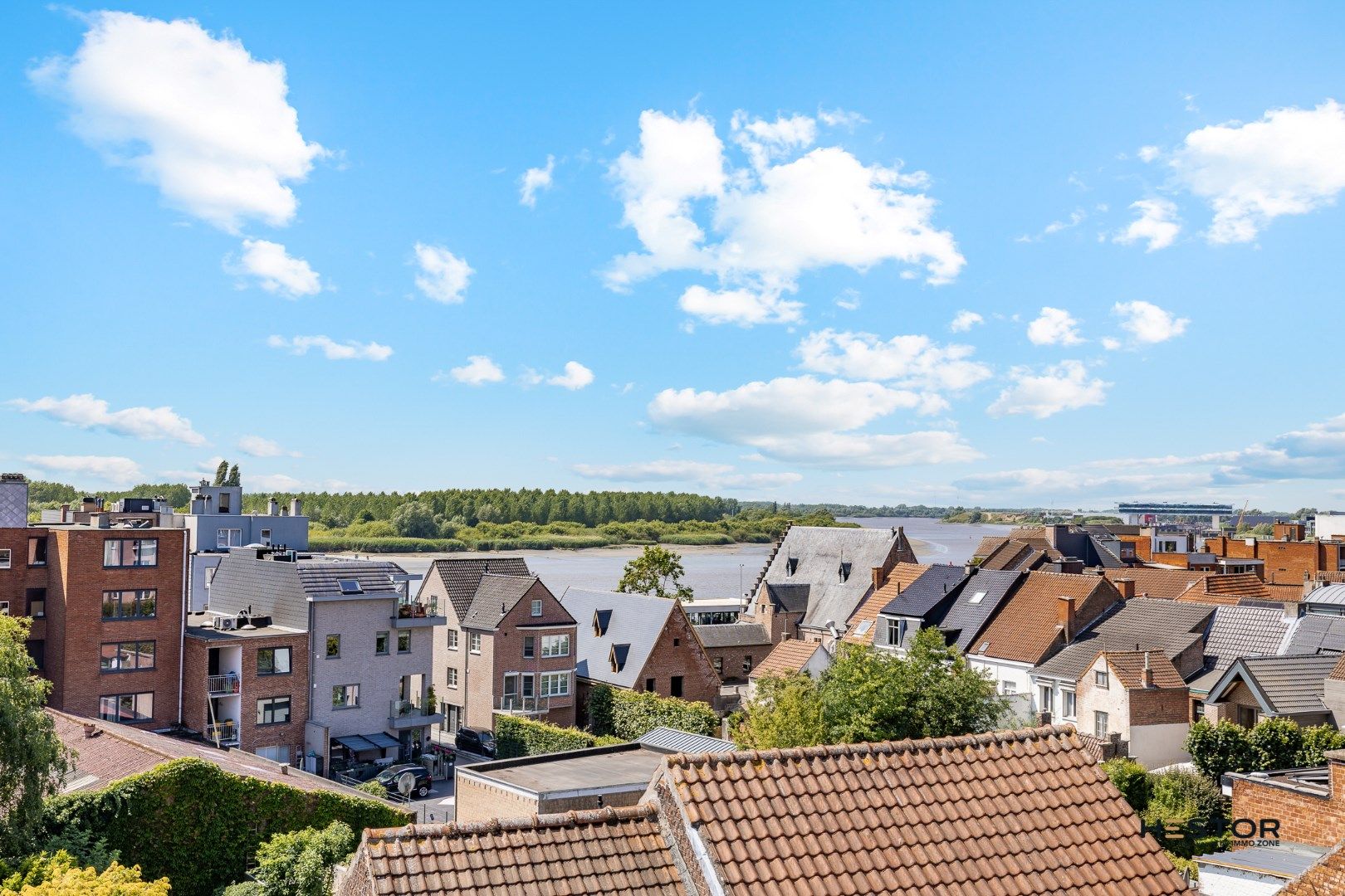 Gezellige penthouse met zicht op de Schelde foto 9