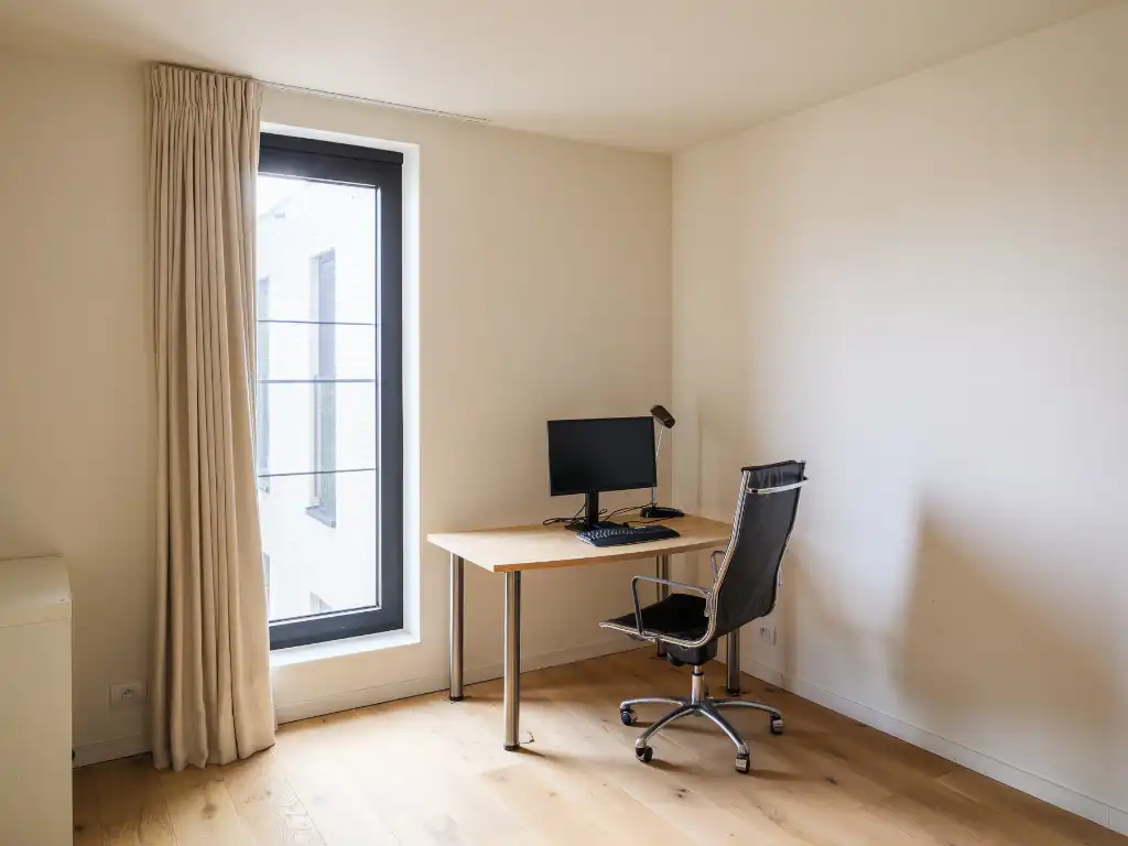 Lichtrijk appartement met twee volwaardige slaapkamers en zonneterras nabij het Baudelopark. foto 17