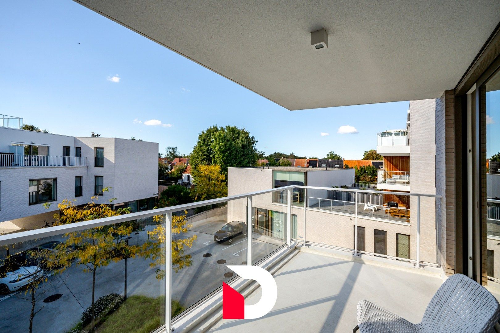 Hoekappartement met ruim terras in nieuwbouwresidentie te Sint-Michiels foto 7