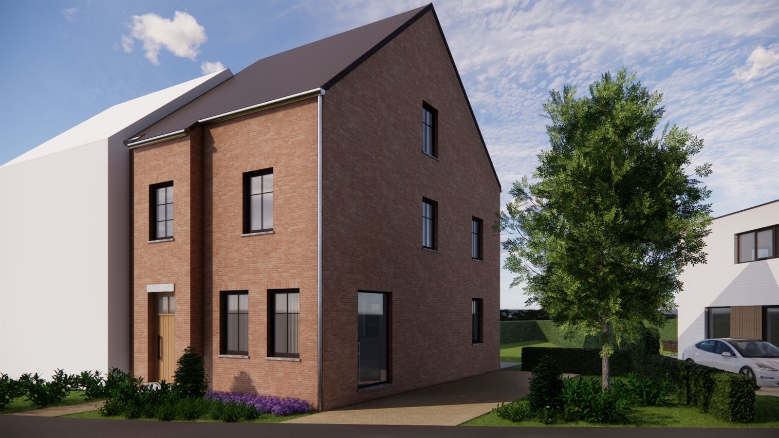 Rustig gelegen nieuwbouw met 3 slaapkamers.  foto 2