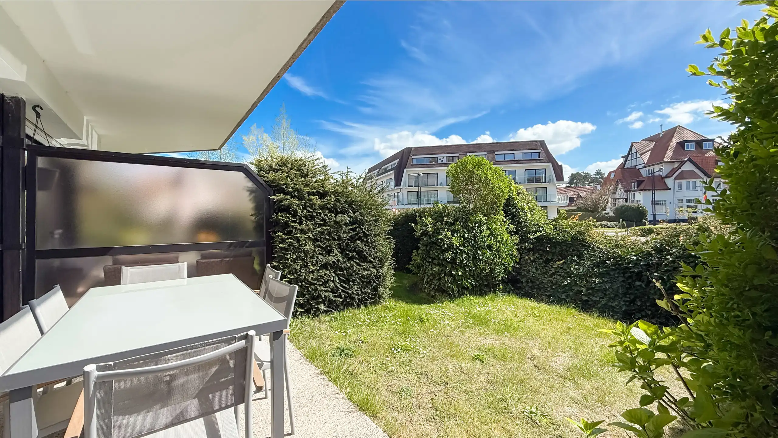 Zonnig gelijkvloers appartement met tuin in Knokke-Zoute foto 3