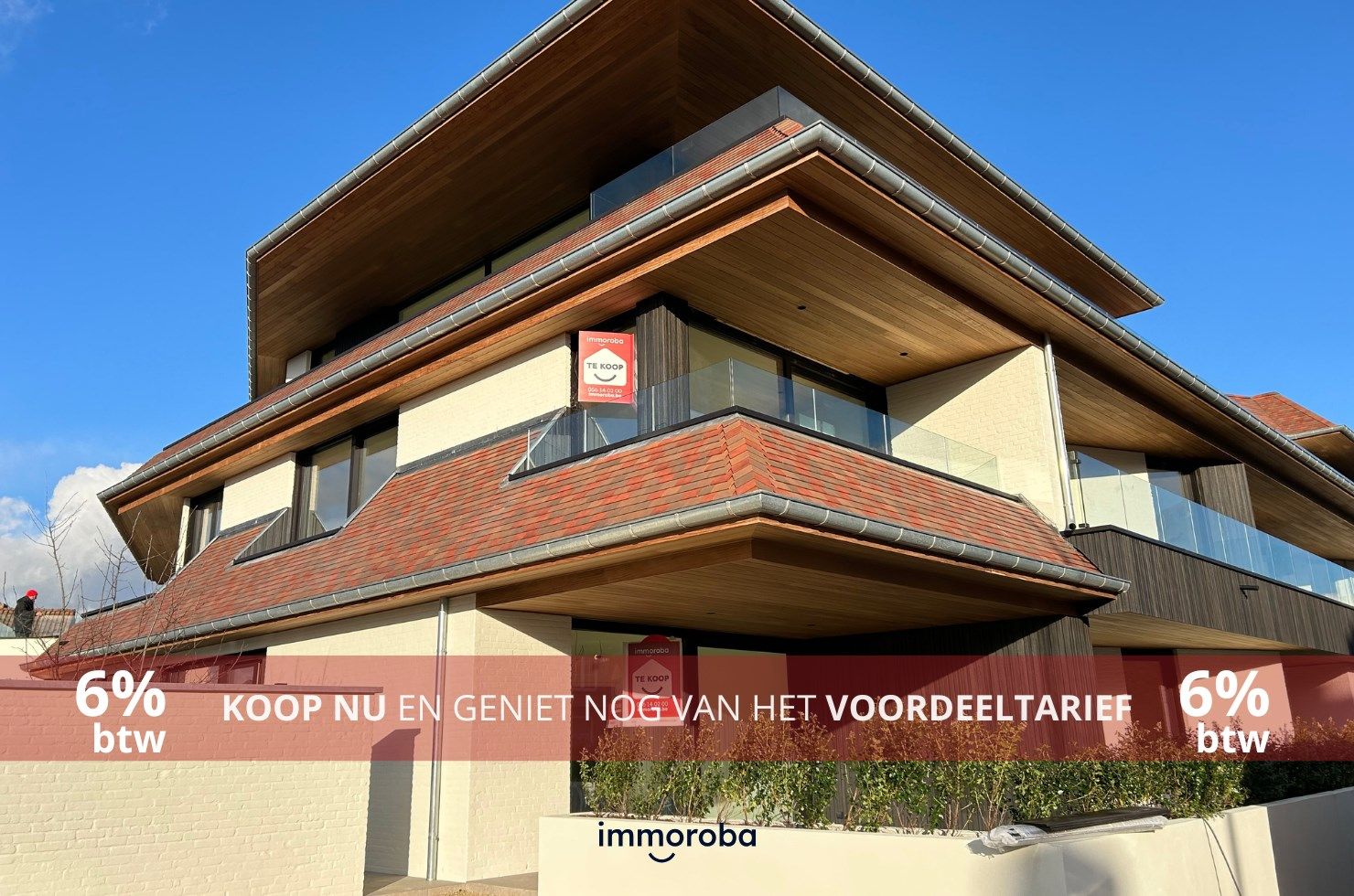 Duurzaam afgewerkt & luxueus appartement TE KOOP in 'residentie Daniël & Zozima'. foto {{pictureIndex}}