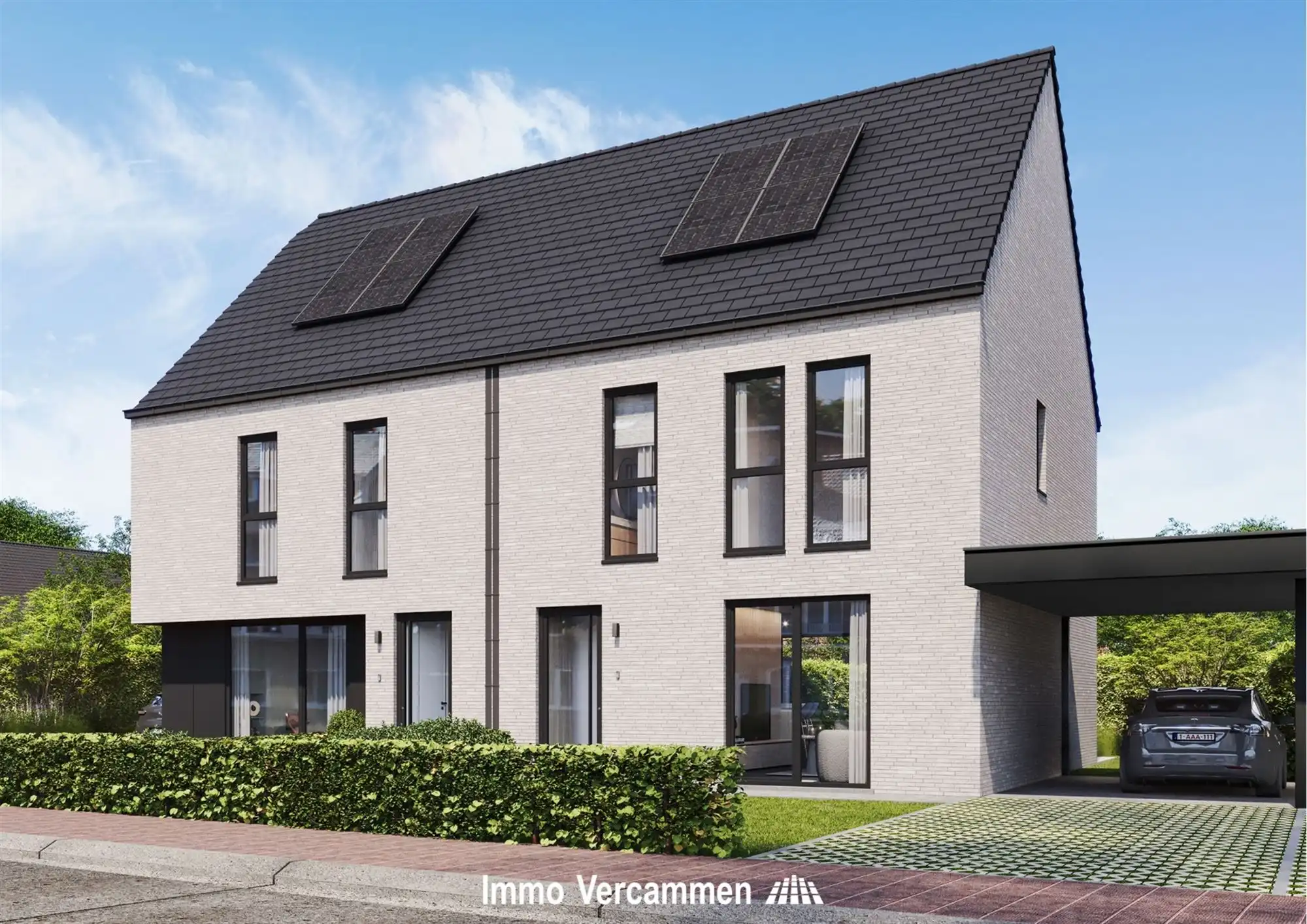 Kwalitatief afgewerkte, halfopen bebouwing te Putte foto 2