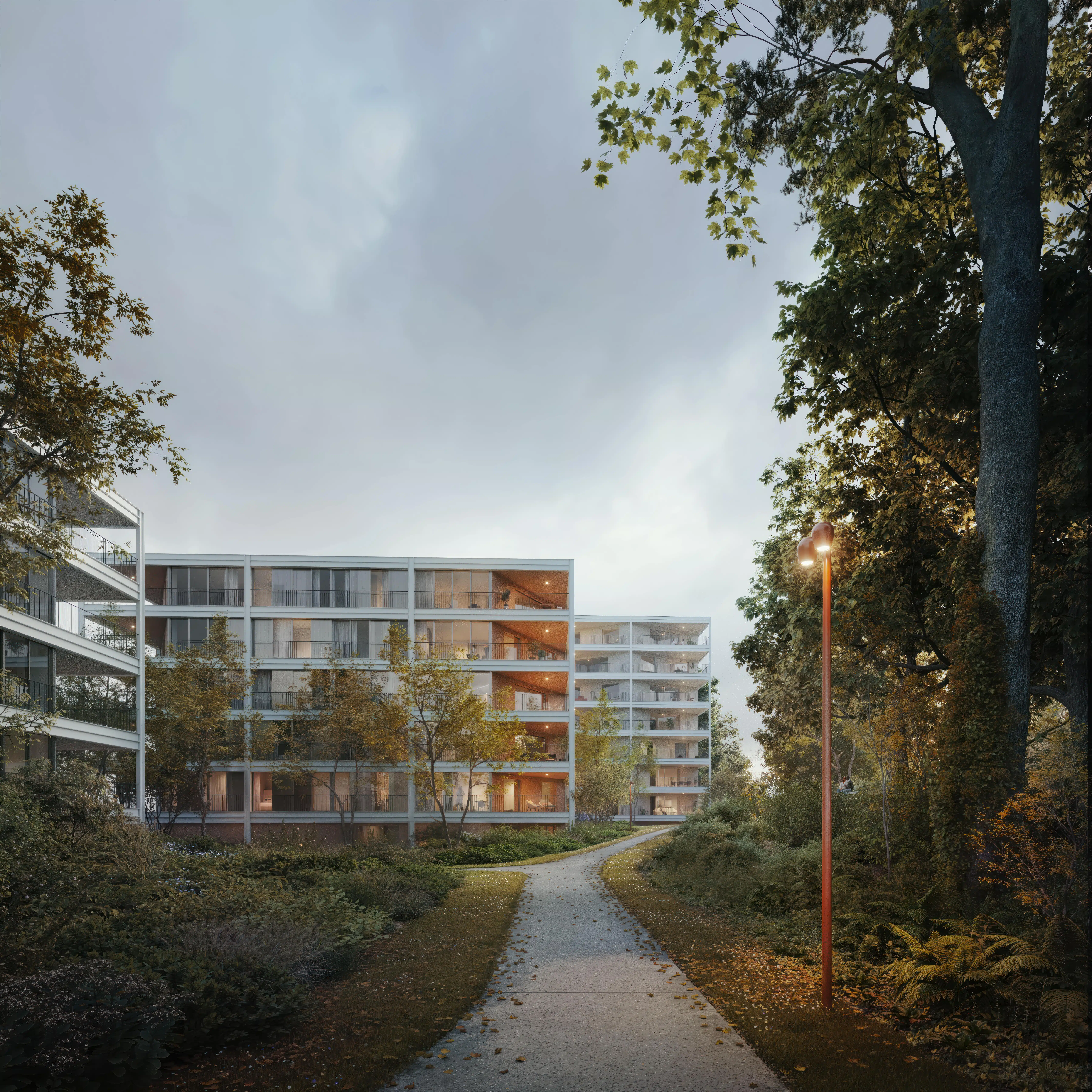 Lichtrijk 2-slaapkamerappartement in Park Nolf te Kortrijk foto 7