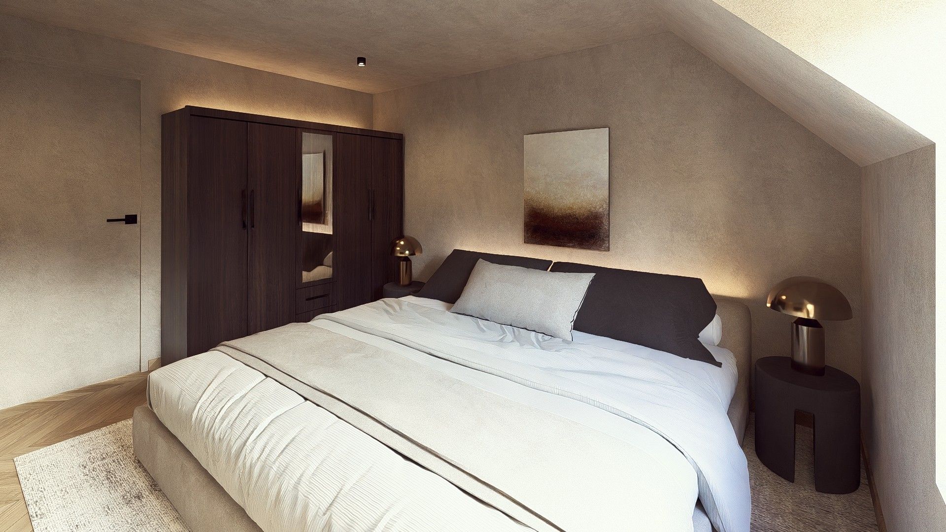 Ruime casco-nieuwbouwwoning met 3 slpk'ers op een perceel van 4a 52ca foto 14