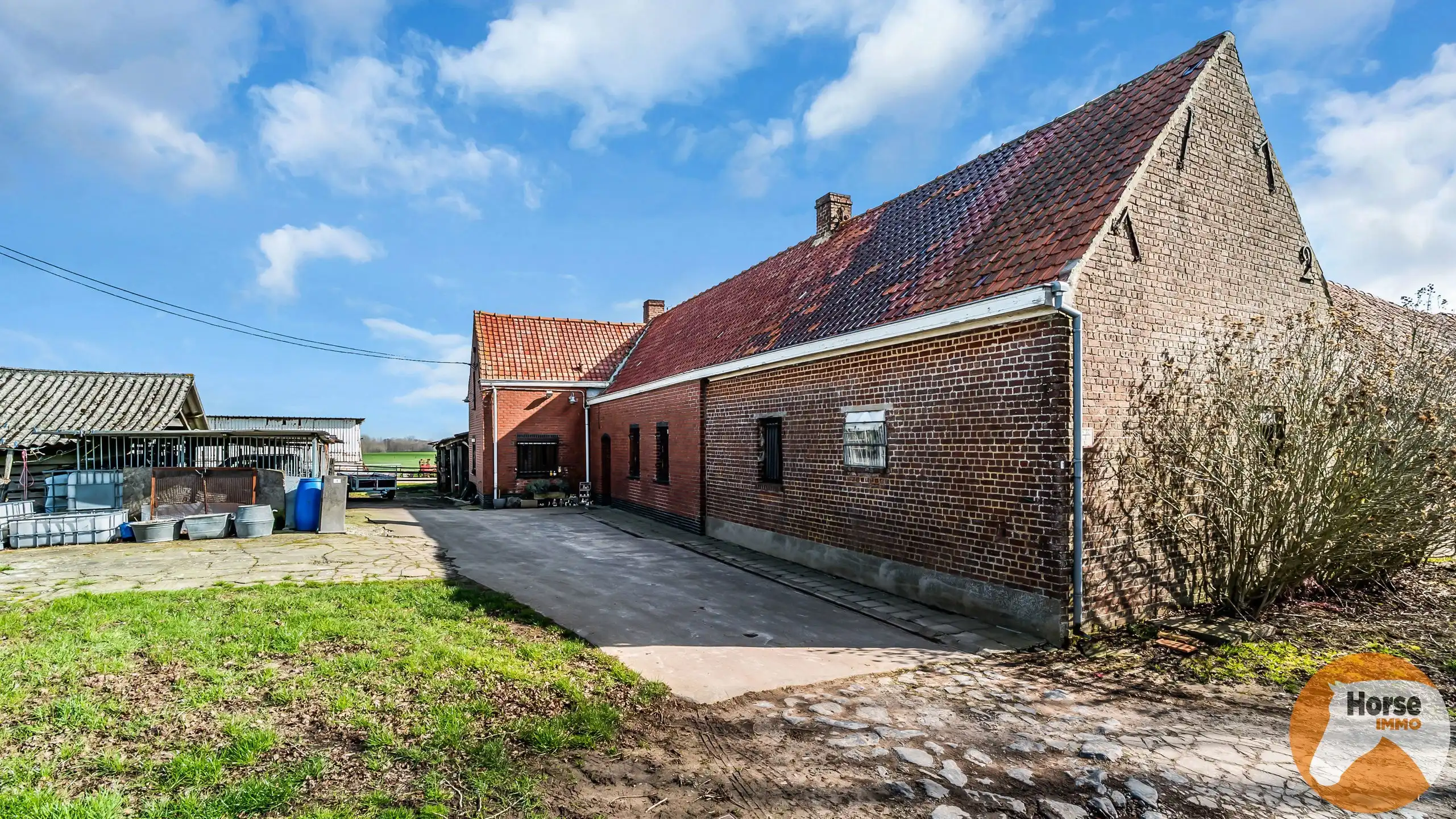 MAARKEDAL - Vierkantshoeve 1,7HA, extra grond mogelijk foto 8