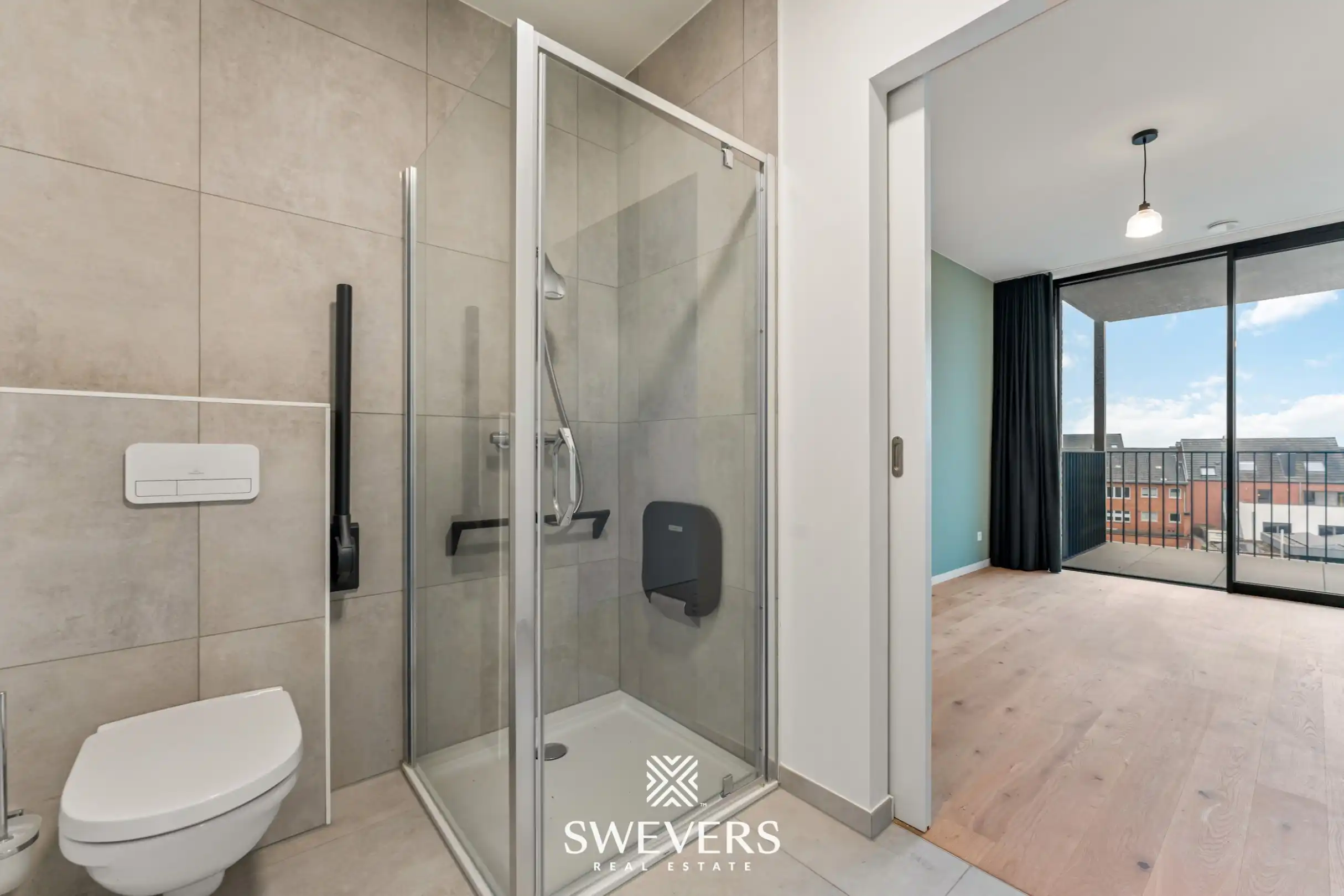 Modern 2-Slaapkamerappartement met Terras in Beringen foto 18