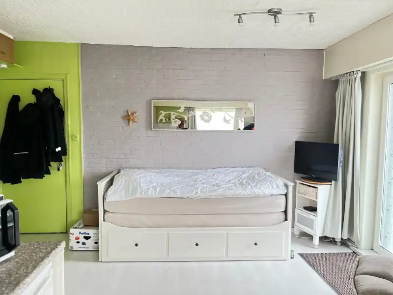 🌊 Gezellige studio te koop aan zee – Vosseslag, De Haan 🌿 foto 2