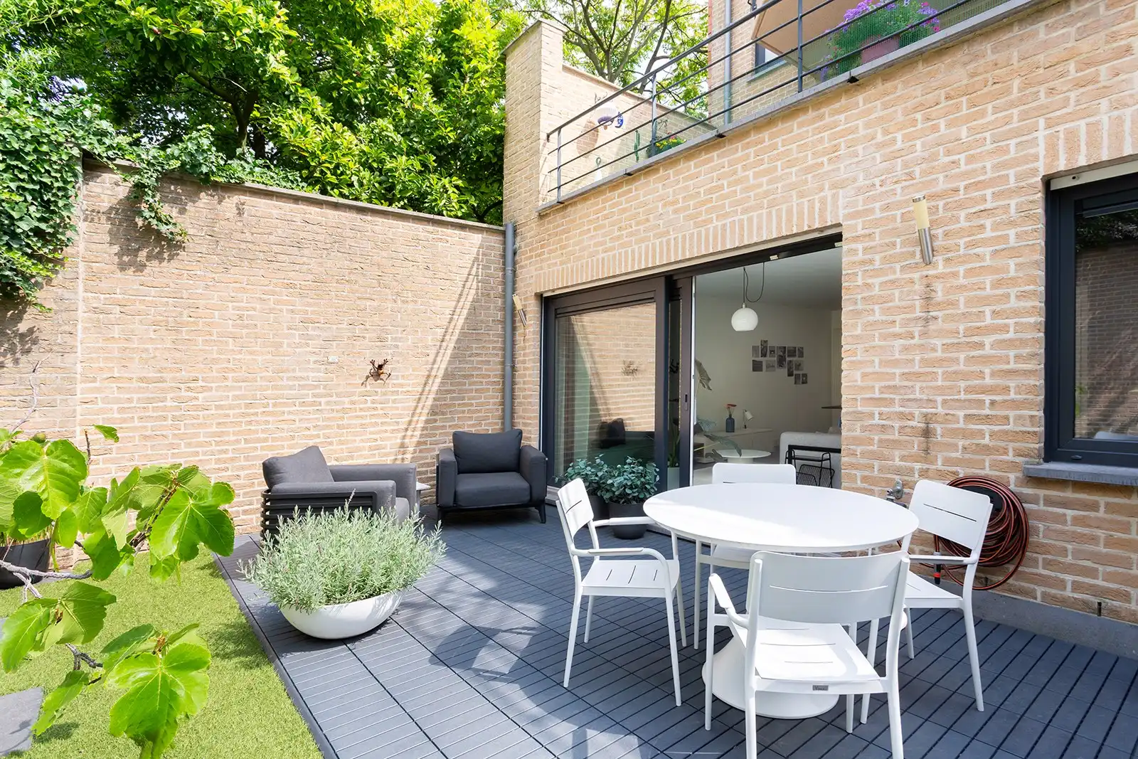 Prachtig recent gelijkvloers appartement met 3slk, tuin én parking  foto 5