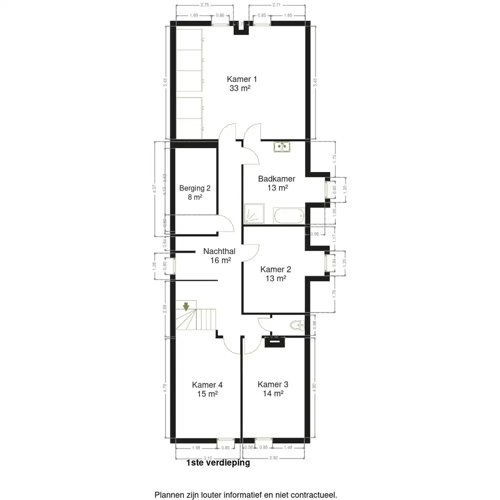 Ruime woning op zuidgericht perceel (17a54ca) in residentiële buurt te Bret (Genk)! foto 33