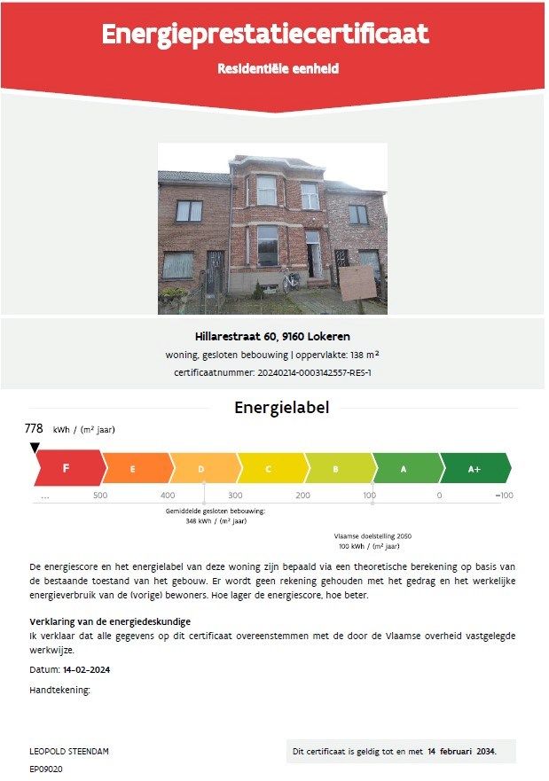 Te koop in Lokeren - Renovatieproject voor karaktervolle woning foto 20