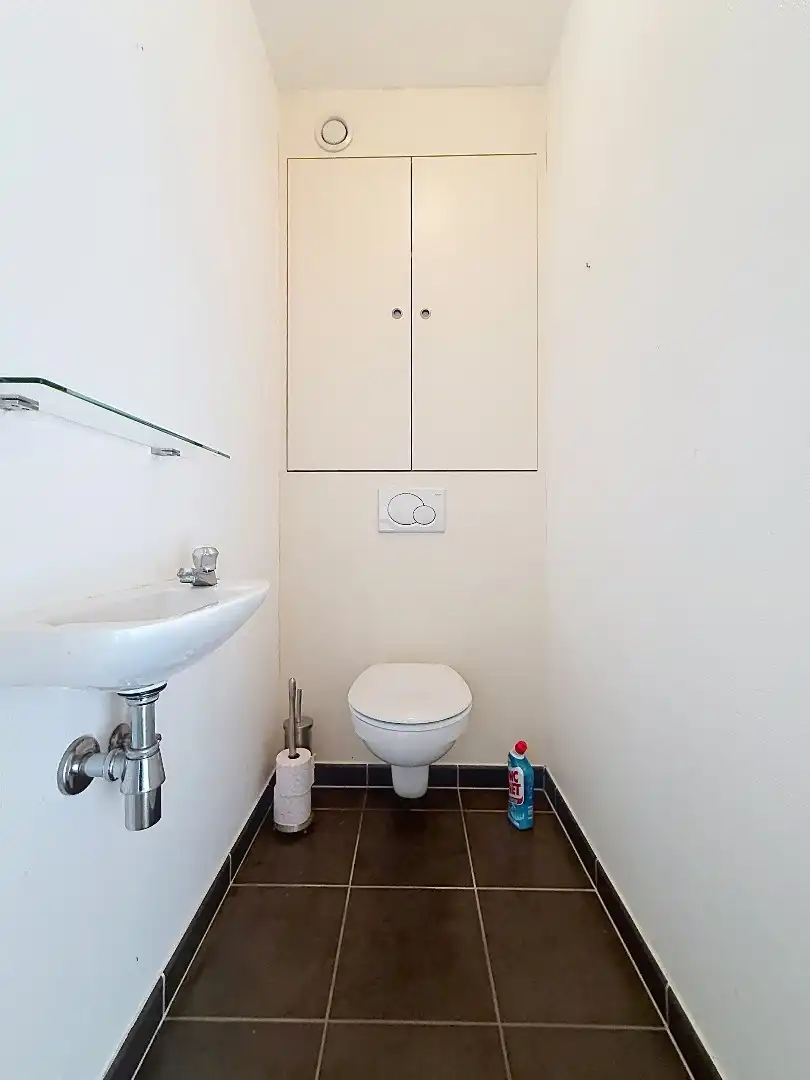 Zongericht appartement met terras in het stadcentrum doch in een oase van groen foto 11