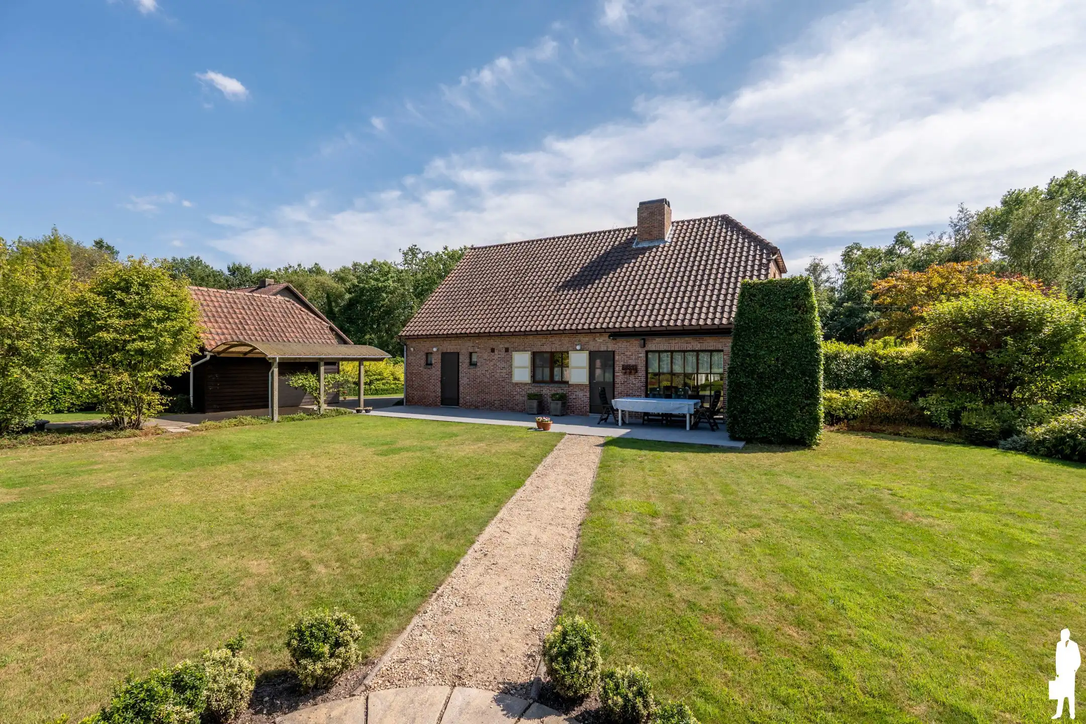 Villa - uitzonderlijke ligging; nabij Nederl.; wijde natuur foto 3