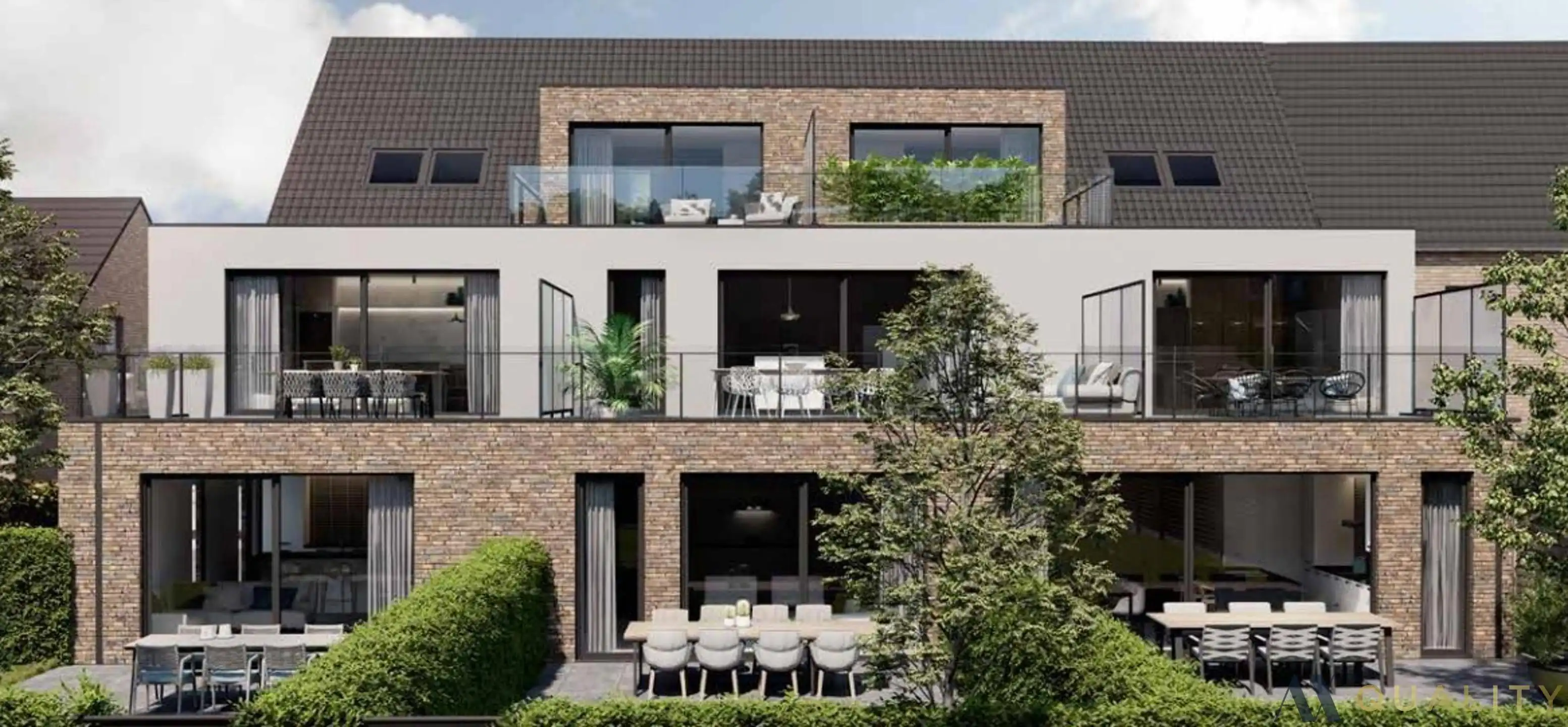 1-slpk appartement met terras  foto 2