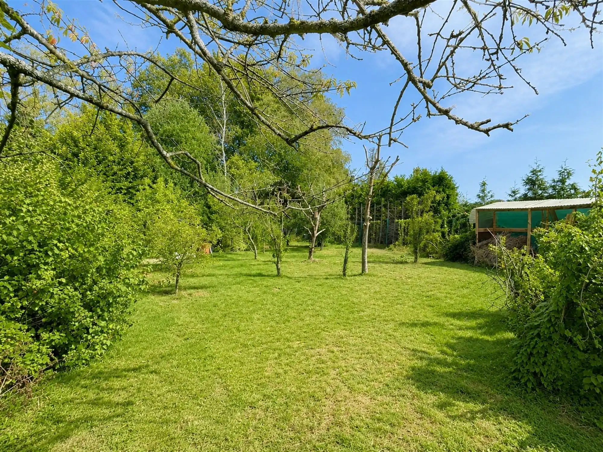 Gelijkvloers appartement met 400m² tuin foto 2