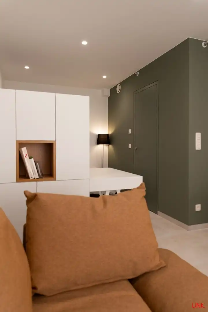Volledig bemeubelde nieuwbouw studio in het centrum van Leuven  foto 5
