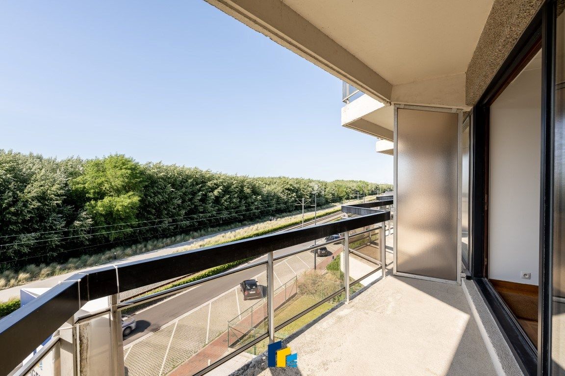 Knusse studio met balkon en zicht op de duinen! foto 4