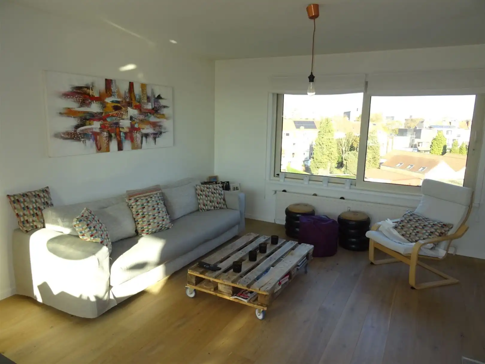 Prachtig dakappartement met 2 slaapkamers en heel groot terras. foto 3