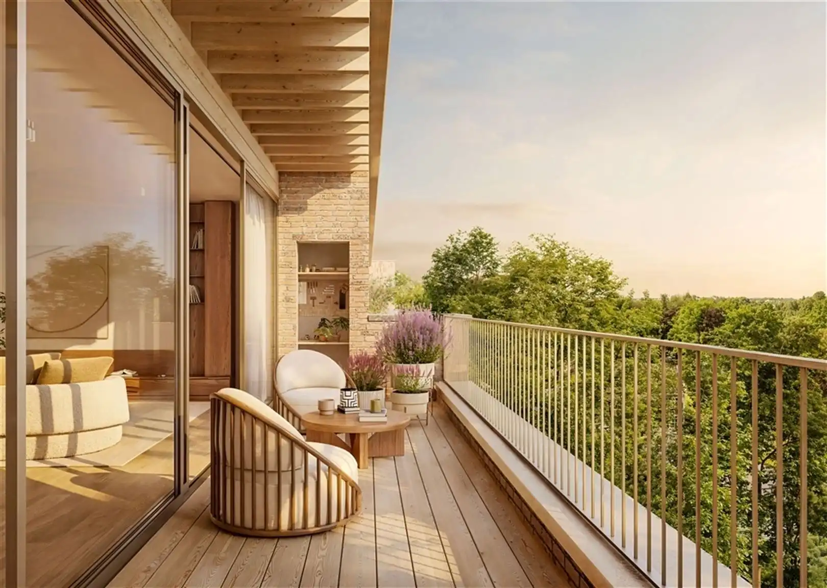 Nieuwbouw gelijkvloers kantoor in project Het Porfier te Sint-Amandsberg foto 16