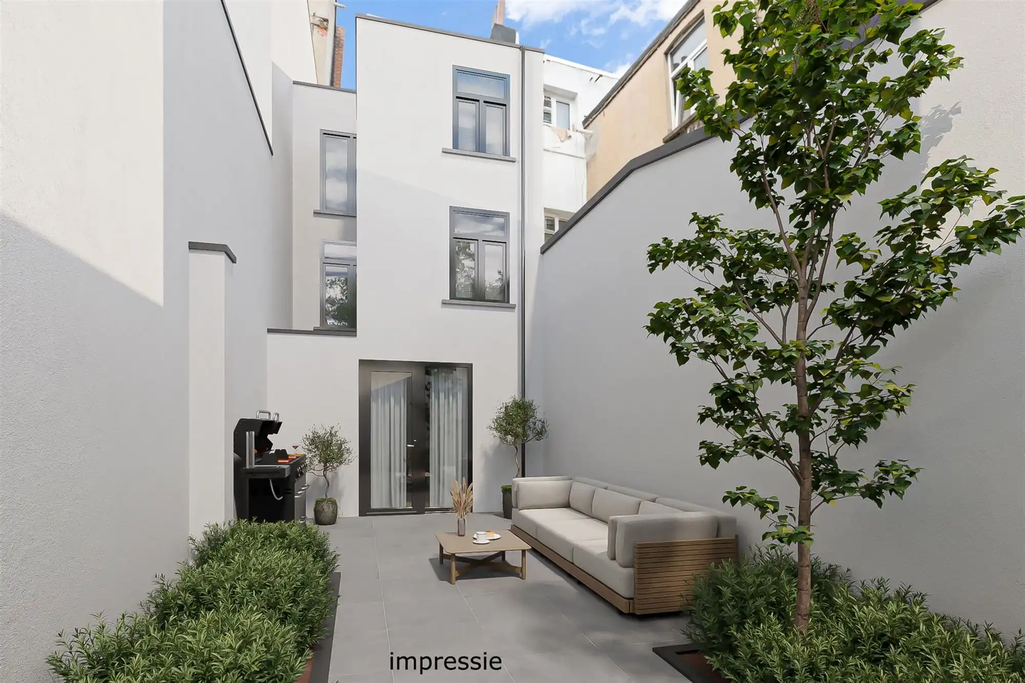 Huis met 5 slaapkamers en tuin, verder af te werken naar eigen smaak. foto 7