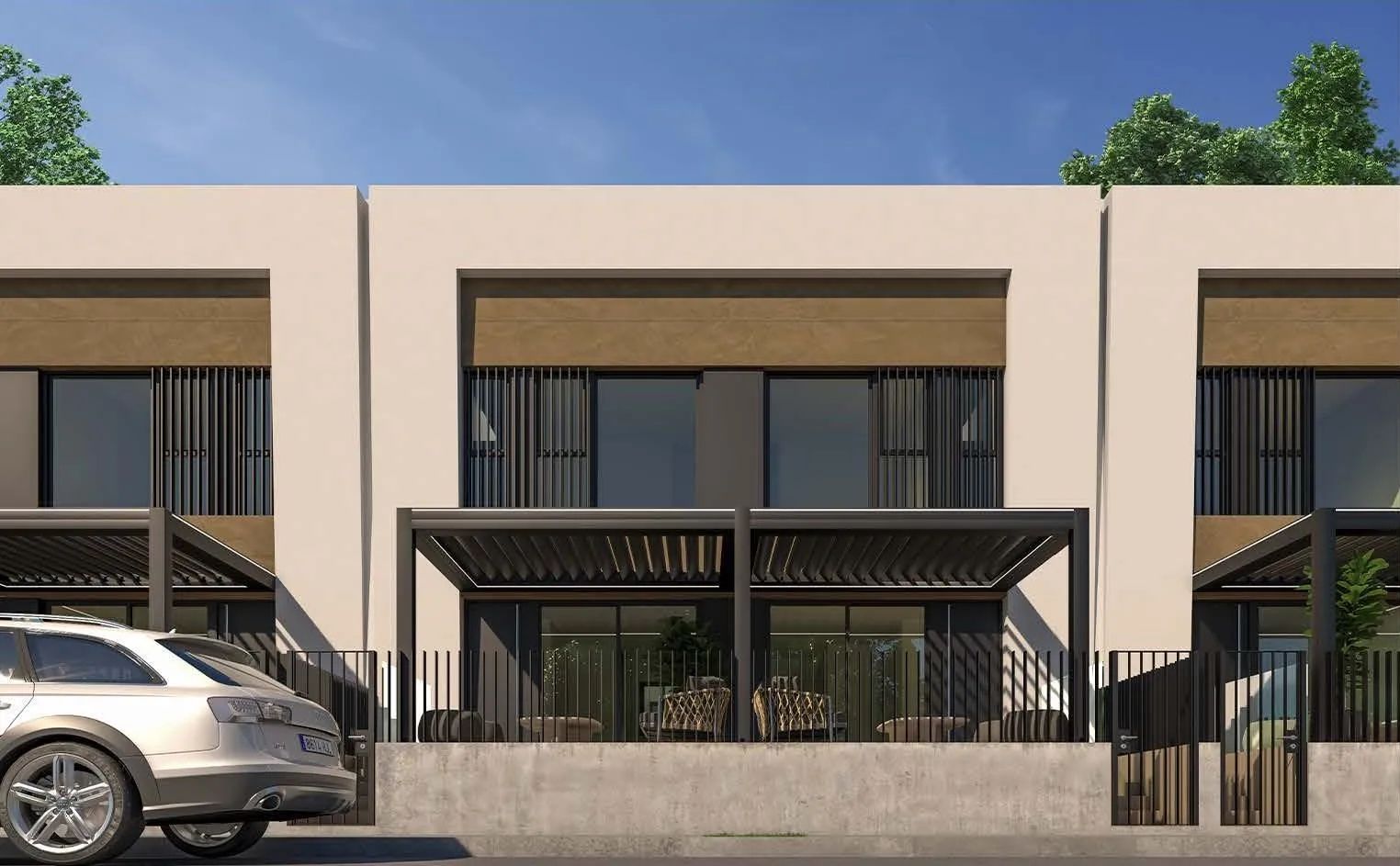 Wonen in stijlvolle rust: eigentijdse vakantiewoningen met solarium in authentiek Dolores foto 6