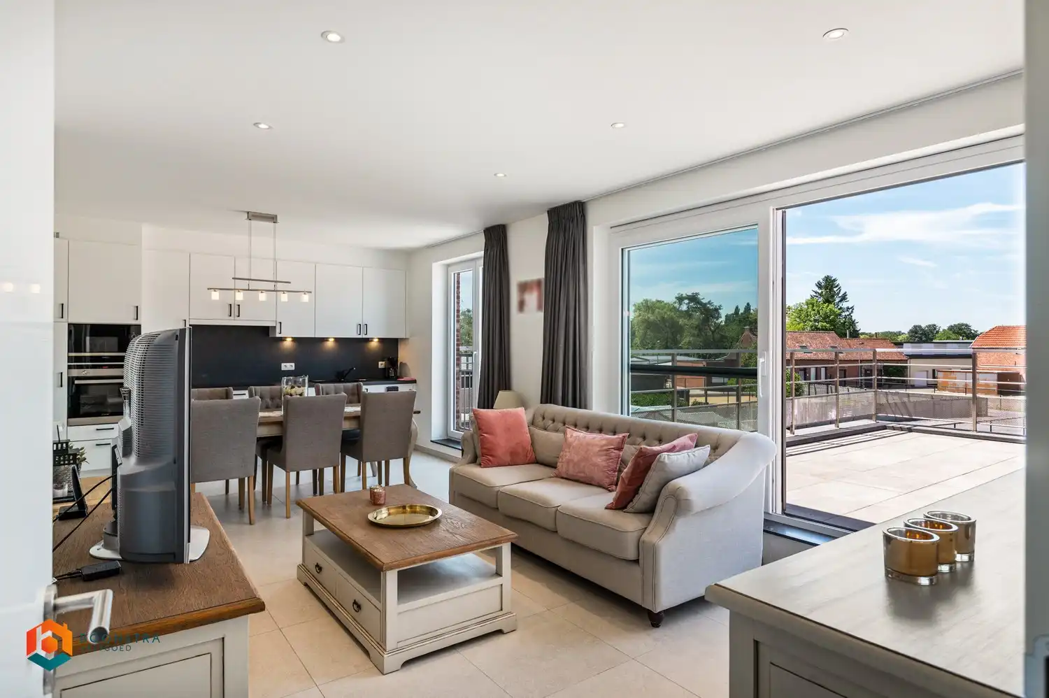 Prachtig appartement met 2 slpkrs foto 3