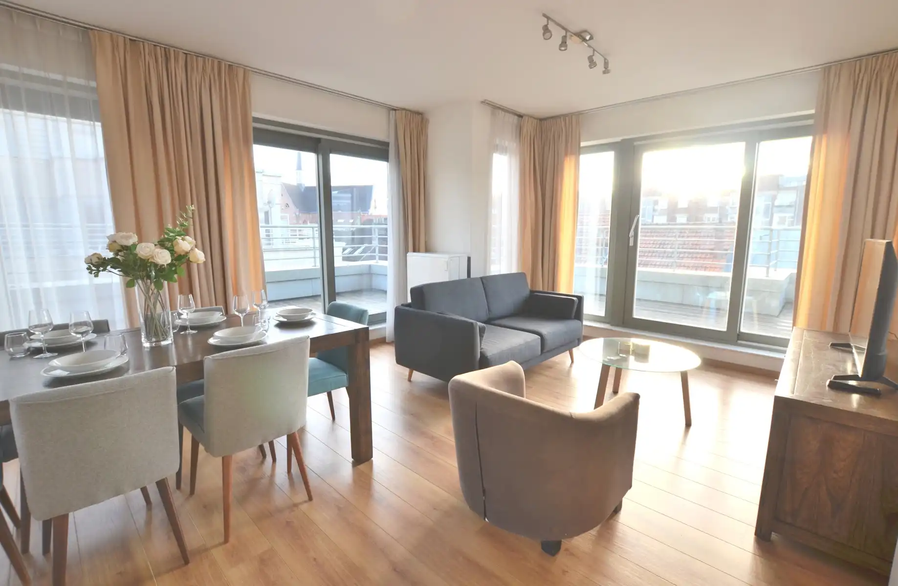 LICHTRIJK - Appartement 3 slpk PRACHTIG terras (EU wijk) foto 3