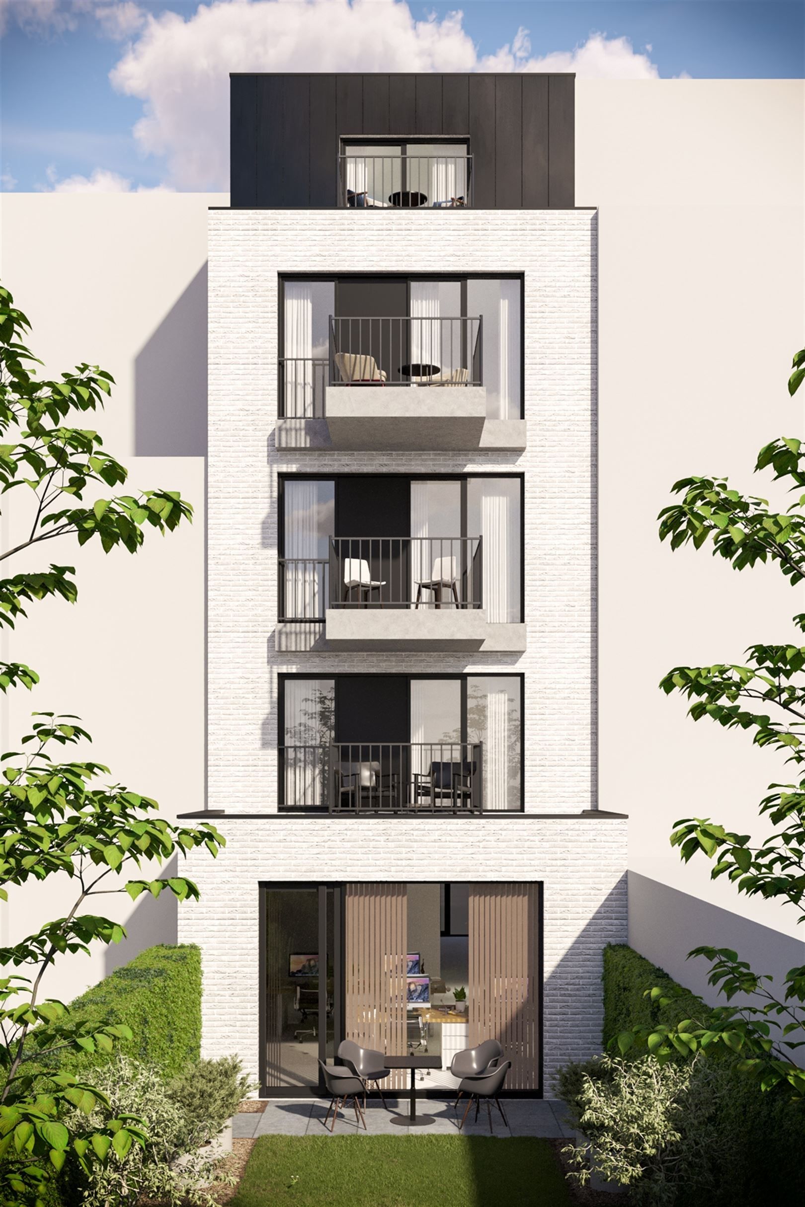 Bouwgrond met vergunning voor 5 units over DE KROON foto 4