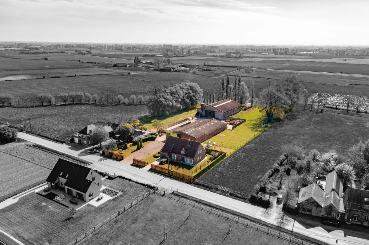 Hoeve met ruime stallen/loods te koop te Kortemark foto 14