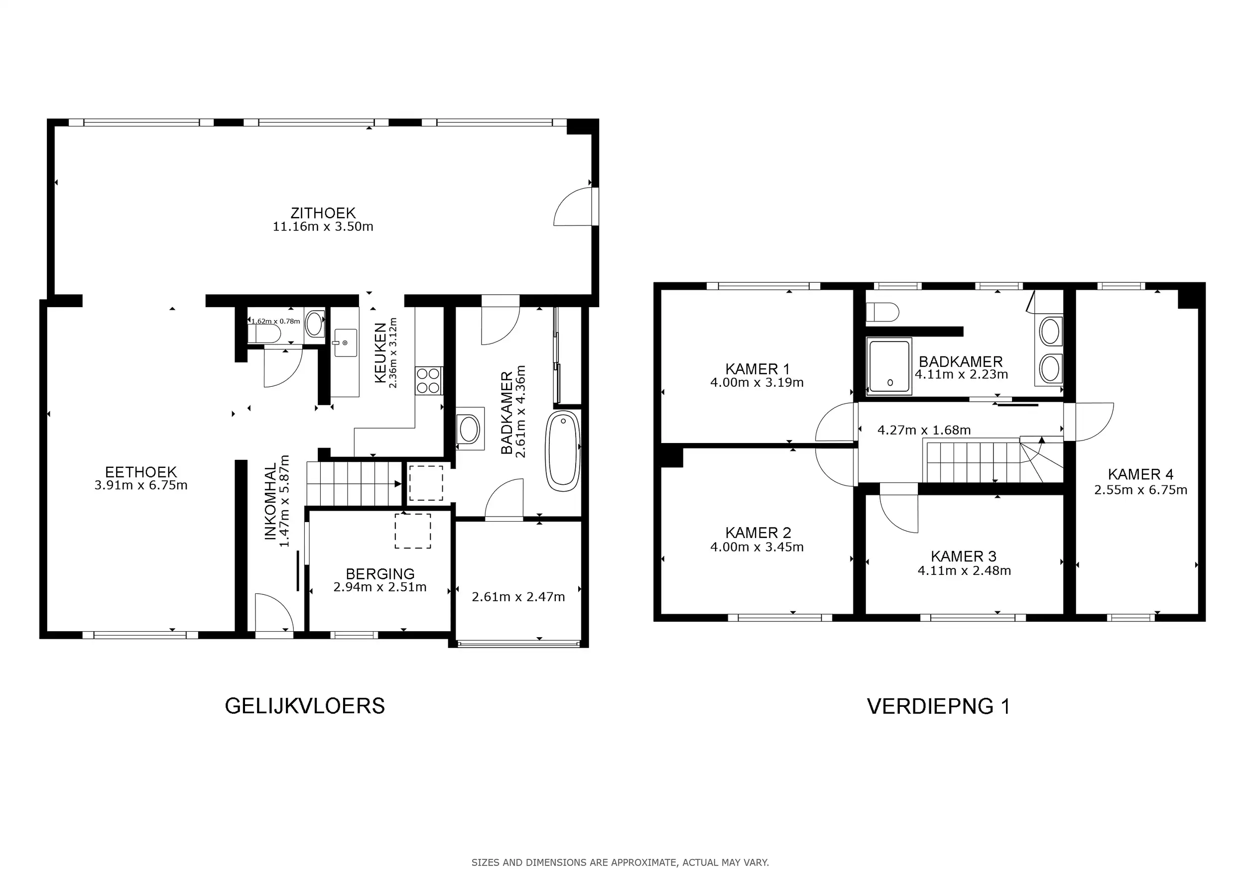Halfopen bebouwing met 4 slaapkamers en veelzijdig bijgebouw foto 22