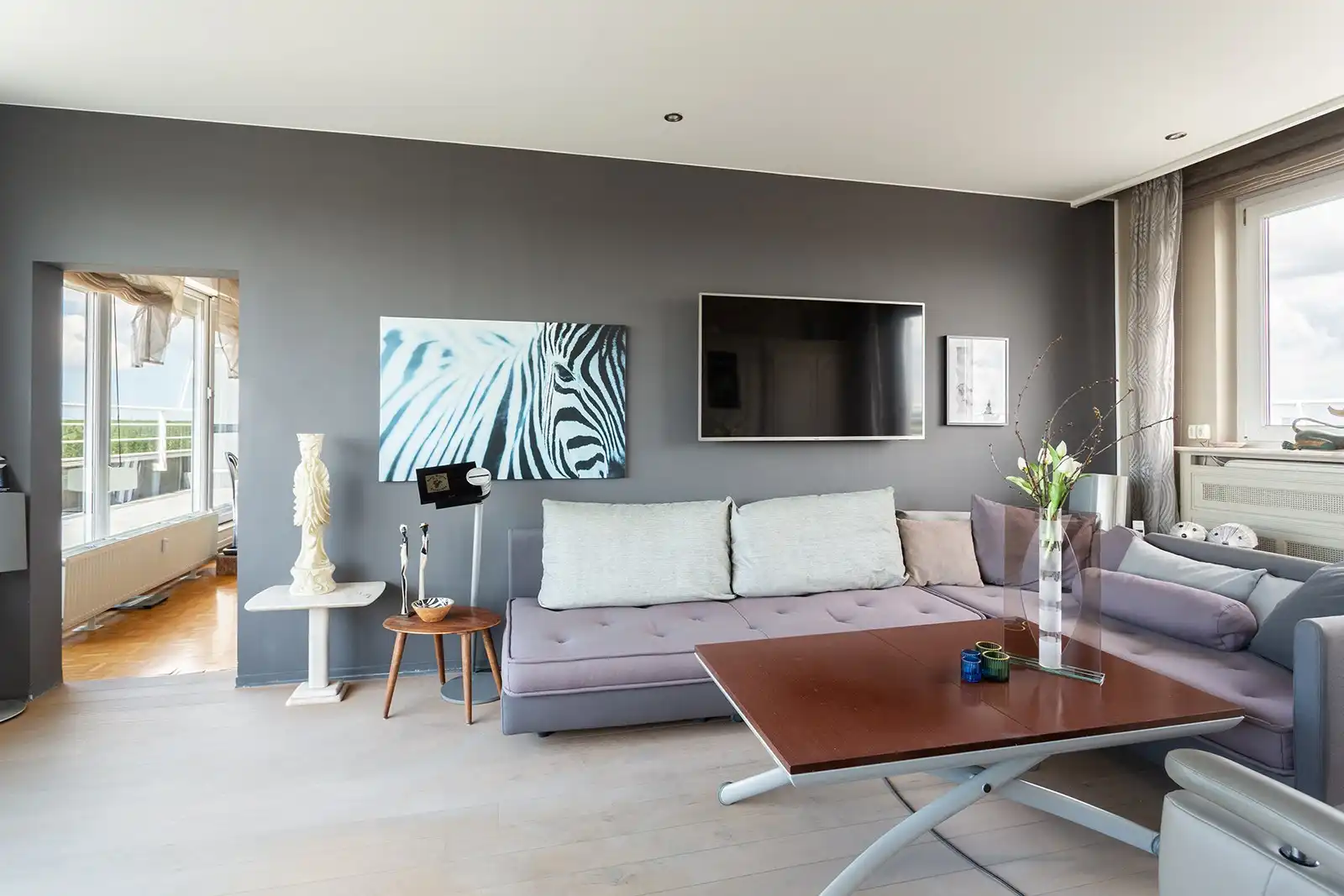 Exclusief penthouse met panoramisch uitzicht op de 12de verdieping foto 4